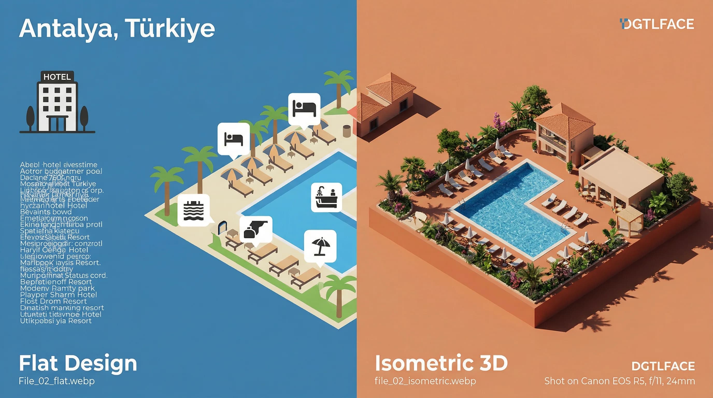 AR arayüz mockup, marka öğeleri ve yüz efekti yerleşimi örneği