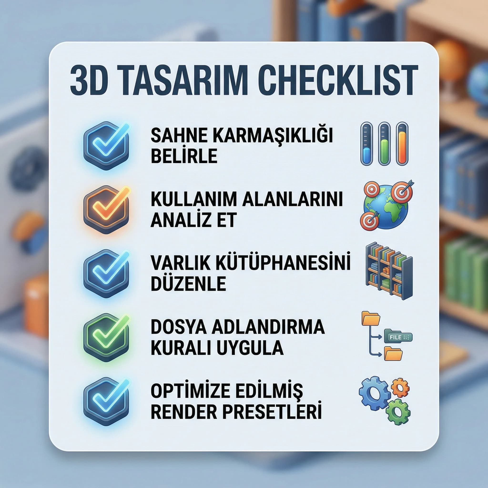 AR filtre tasarım checklist kartı, marka yerleşimi CTA ve performans kontrolü