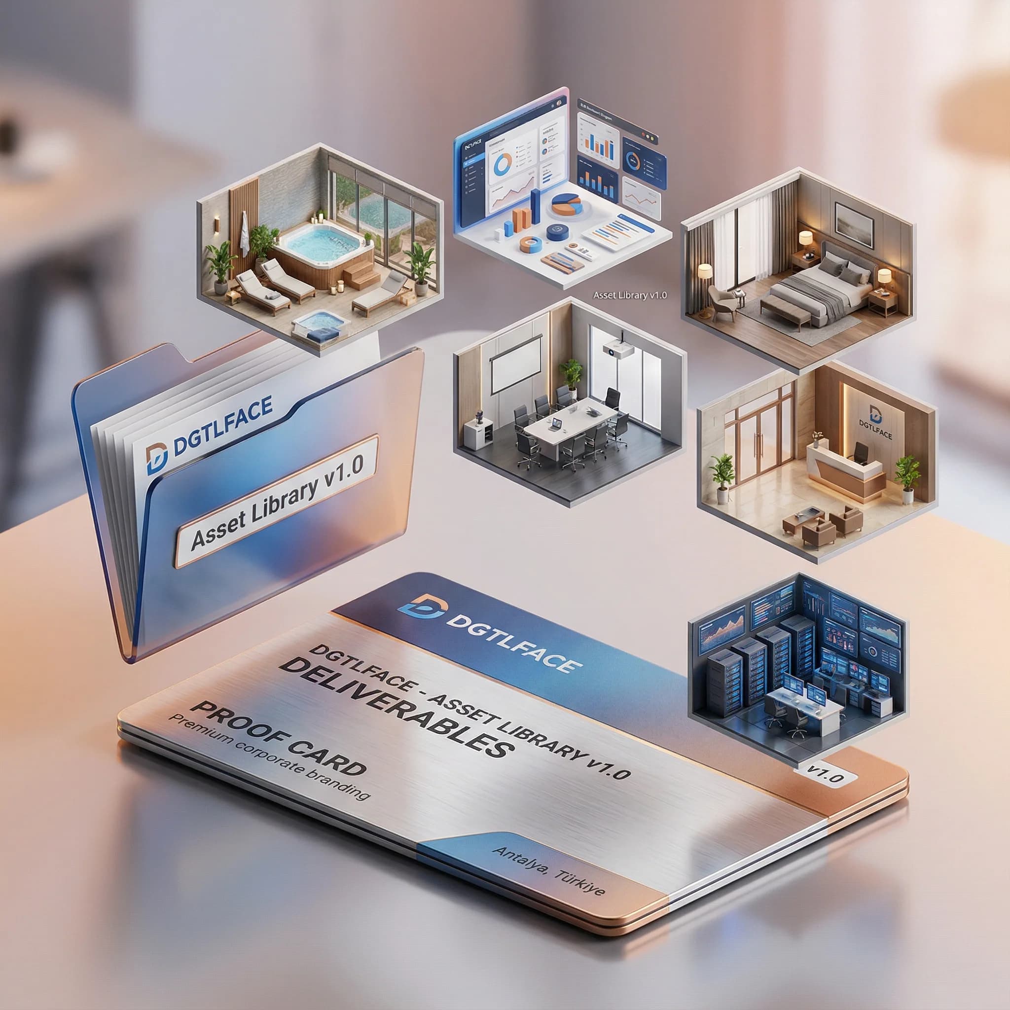 AR kampanya deliverables kartı, storyboard konsept tablosu ve guideline seti
