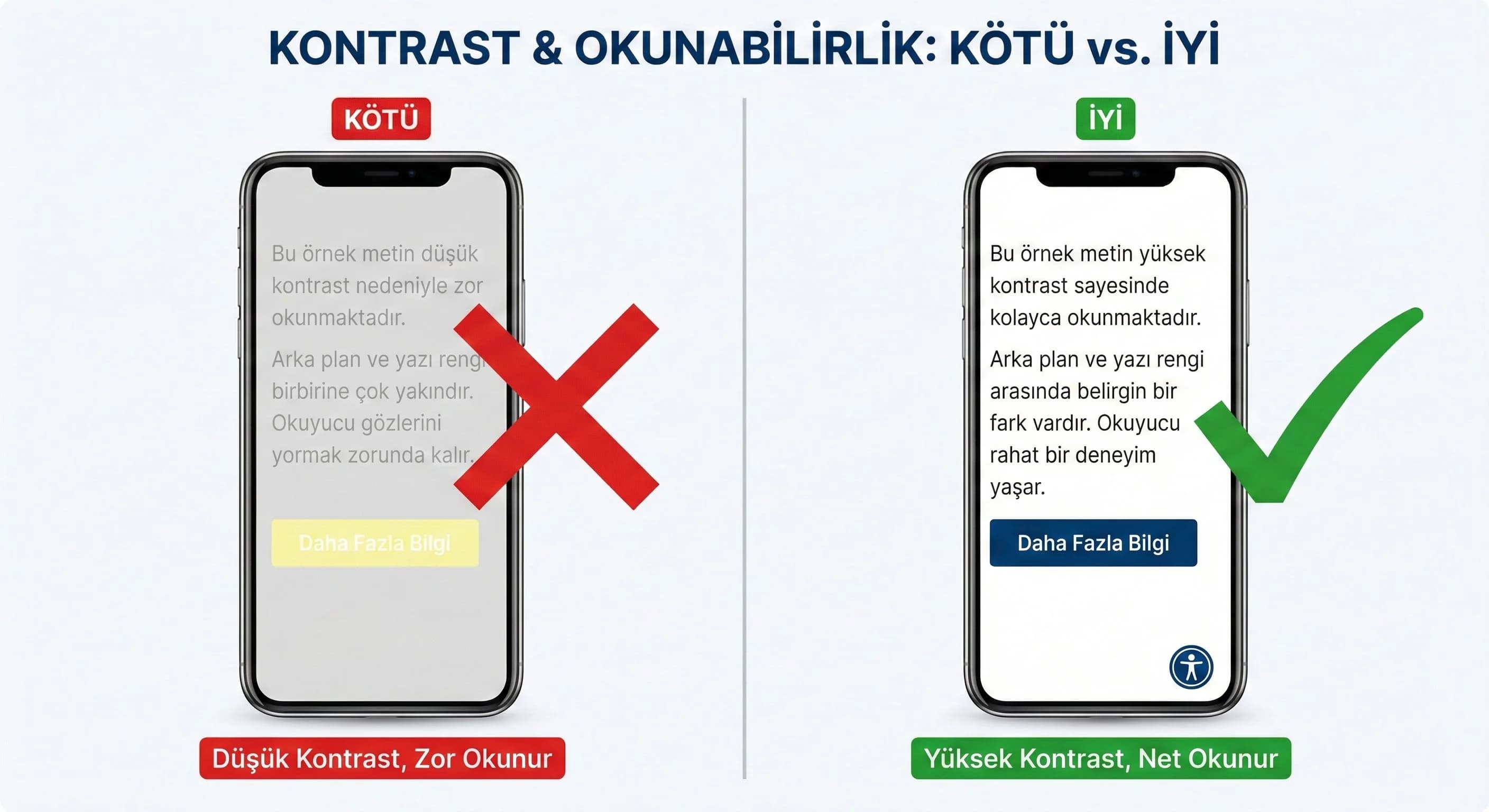 Ekran Okunabilirliği ve Ağırlık/Kerning
