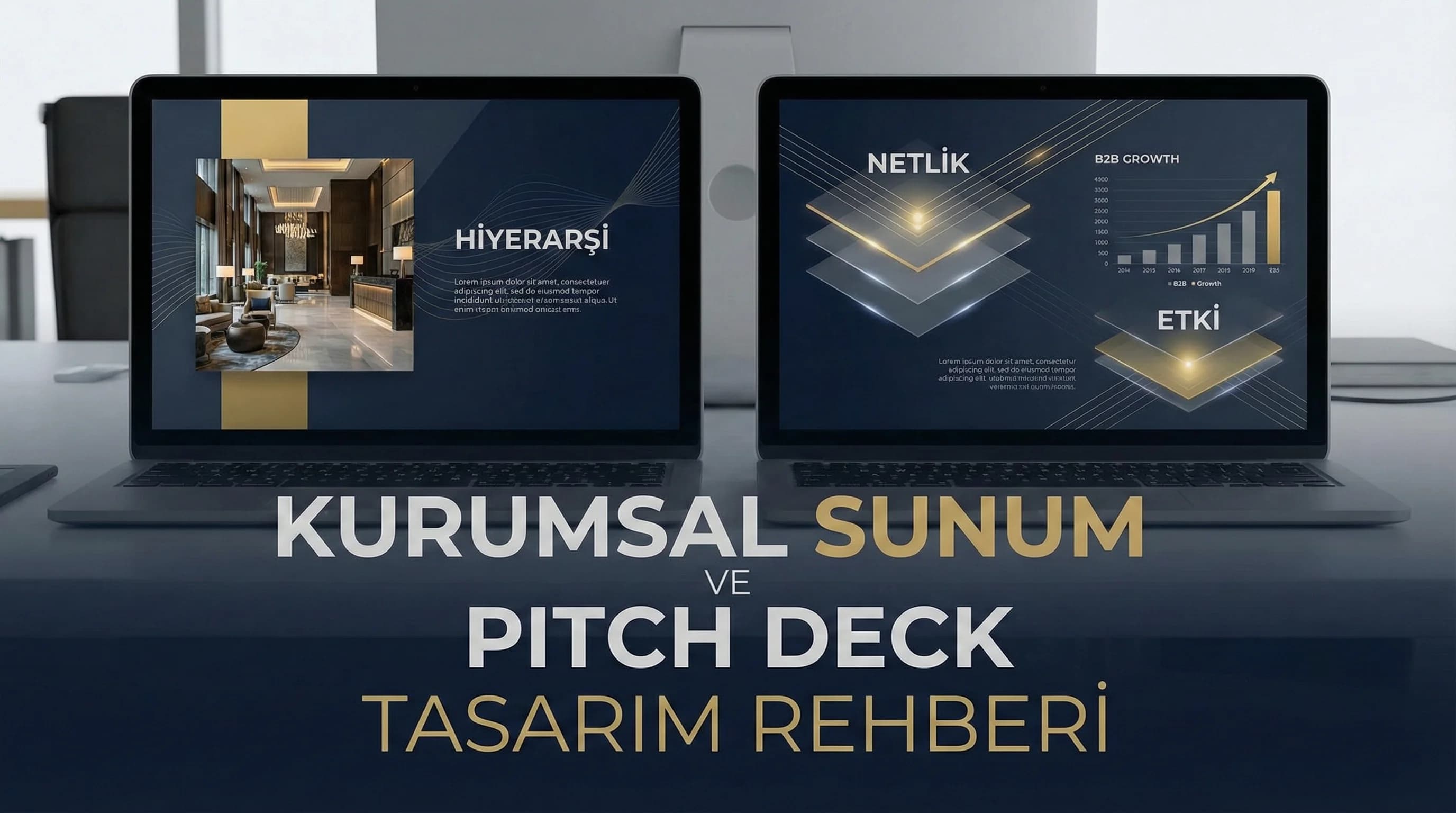 Kurumsal Sunum ve Pitch Deck Tasarım Rehberi