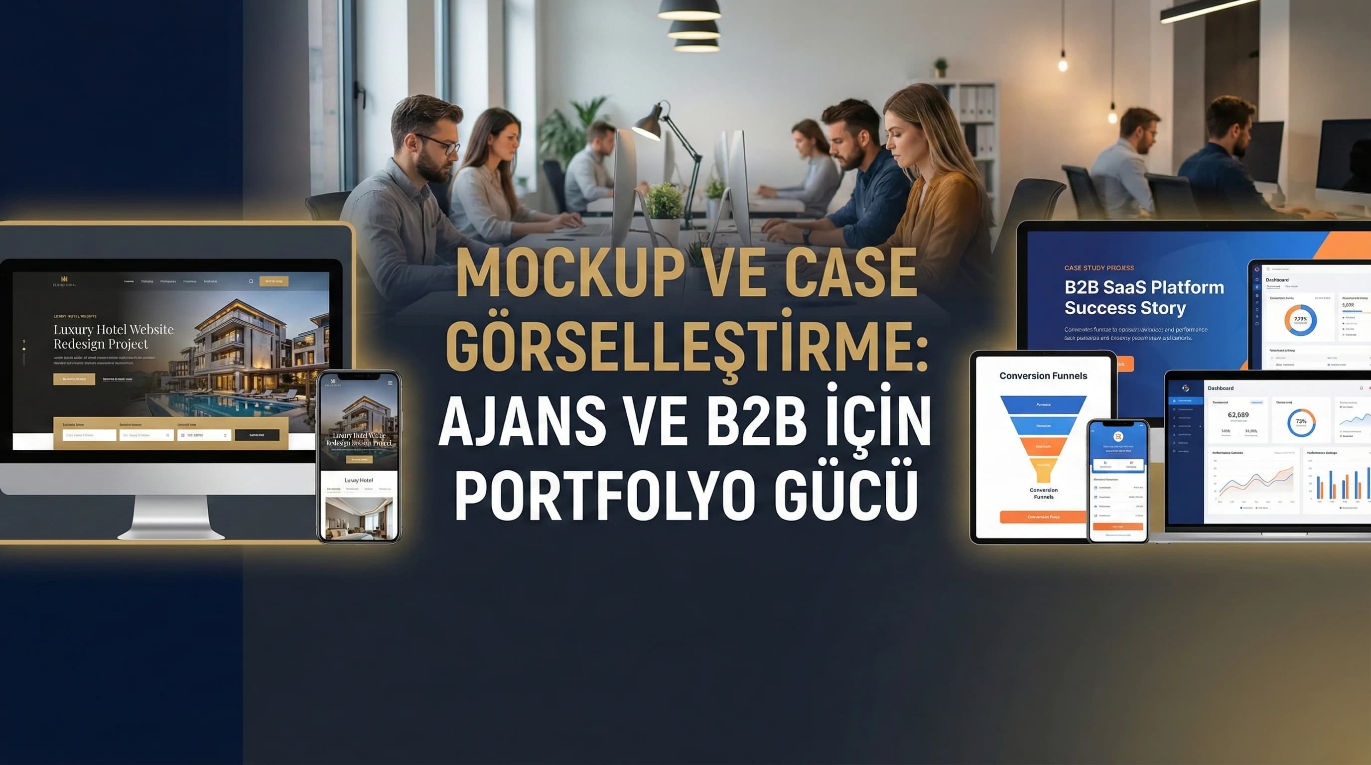 Mockup ve Case Görselleştirme: Ajans ve B2B İçin Portfolyo Gücü
