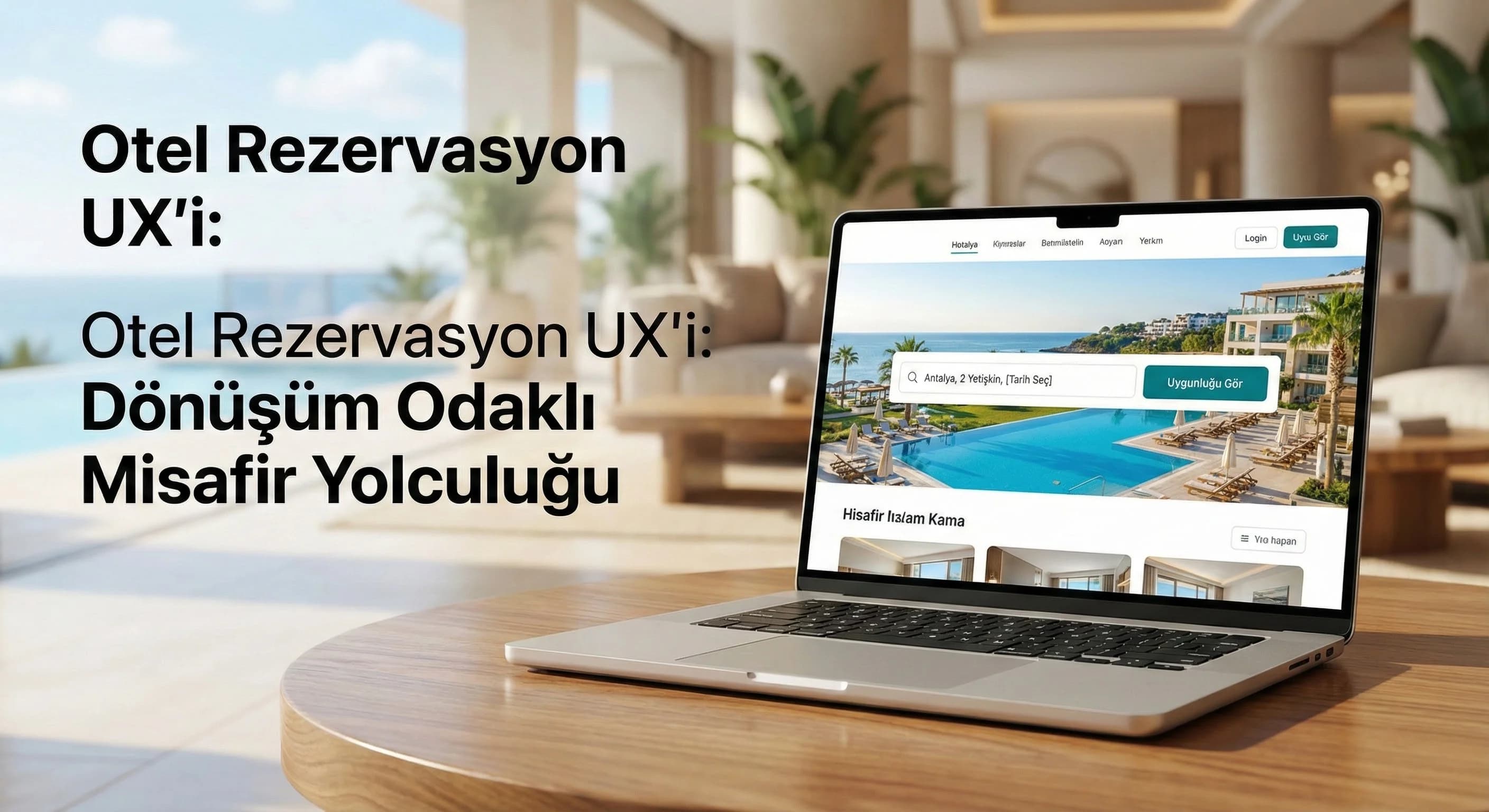 Otel Rezervasyon UX’i Nasıl Tasarlanır? Misafir Yolculuğu için Temel Rehber