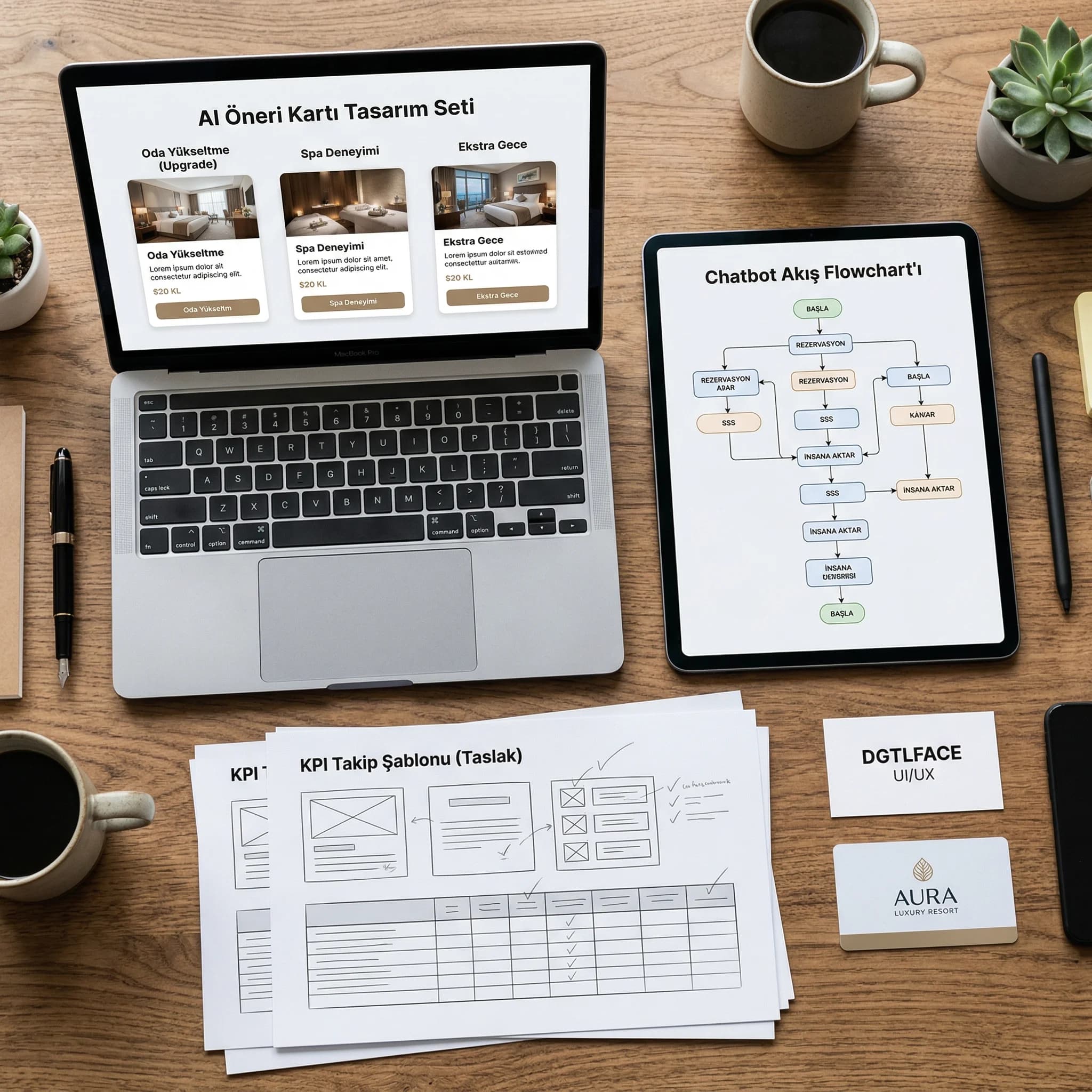 Trend planı deliverables ve pattern seti kanıt kartı otel bağlamı