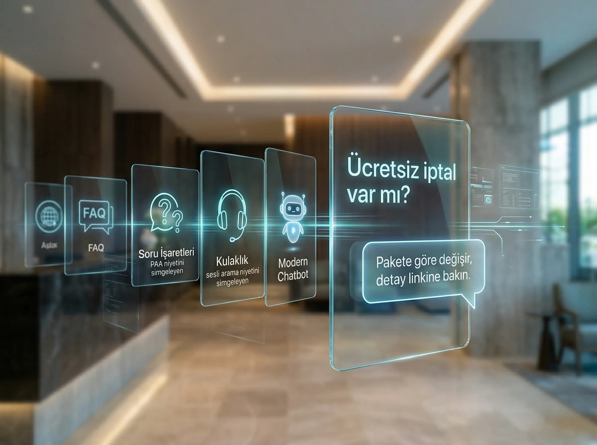 FAQ/SSS’yi sesli ve chat’e hazırlama bölüm ayırıcı görseli