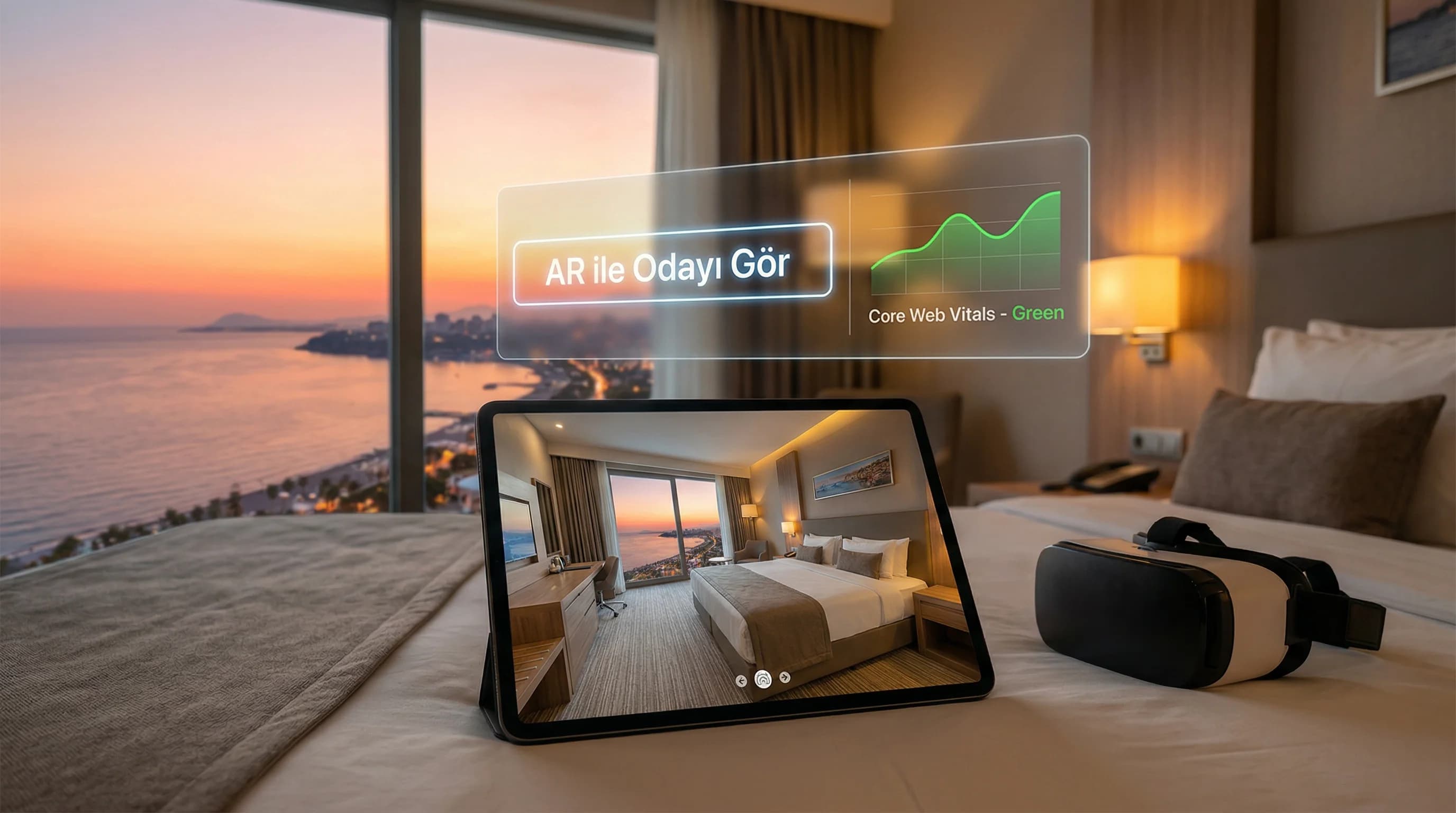 AR, VR ve 3D Oda Turları ile Otel Deneyimini Web’de Nasıl Gösterirsiniz?
