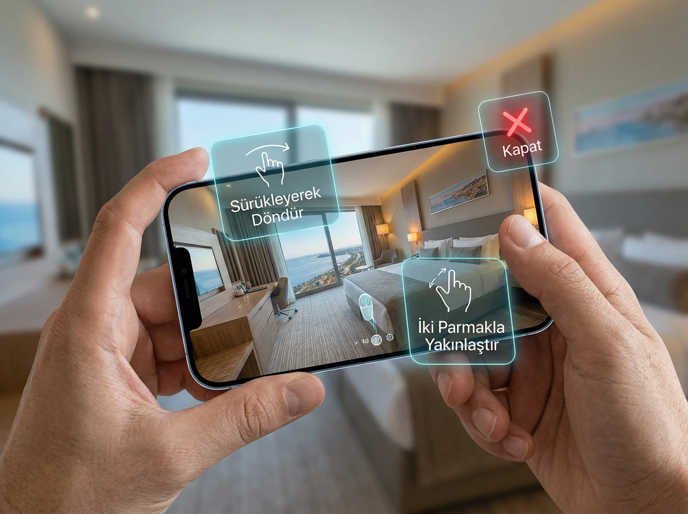 Mobil 3D/VR kullanım ipuçları bölüm ayırıcı görseli