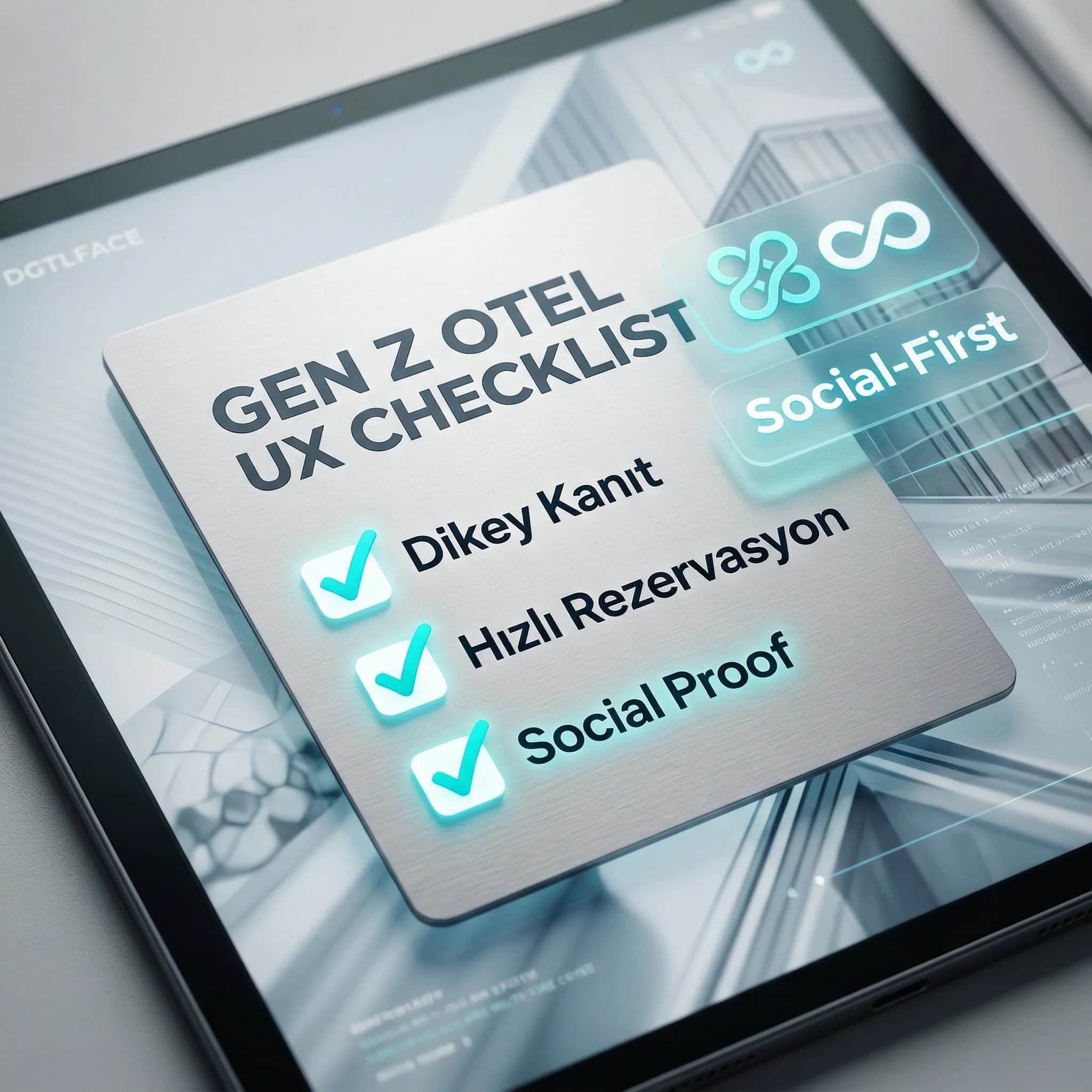 3D/360 tur UX checklist kartı otel bağlamı