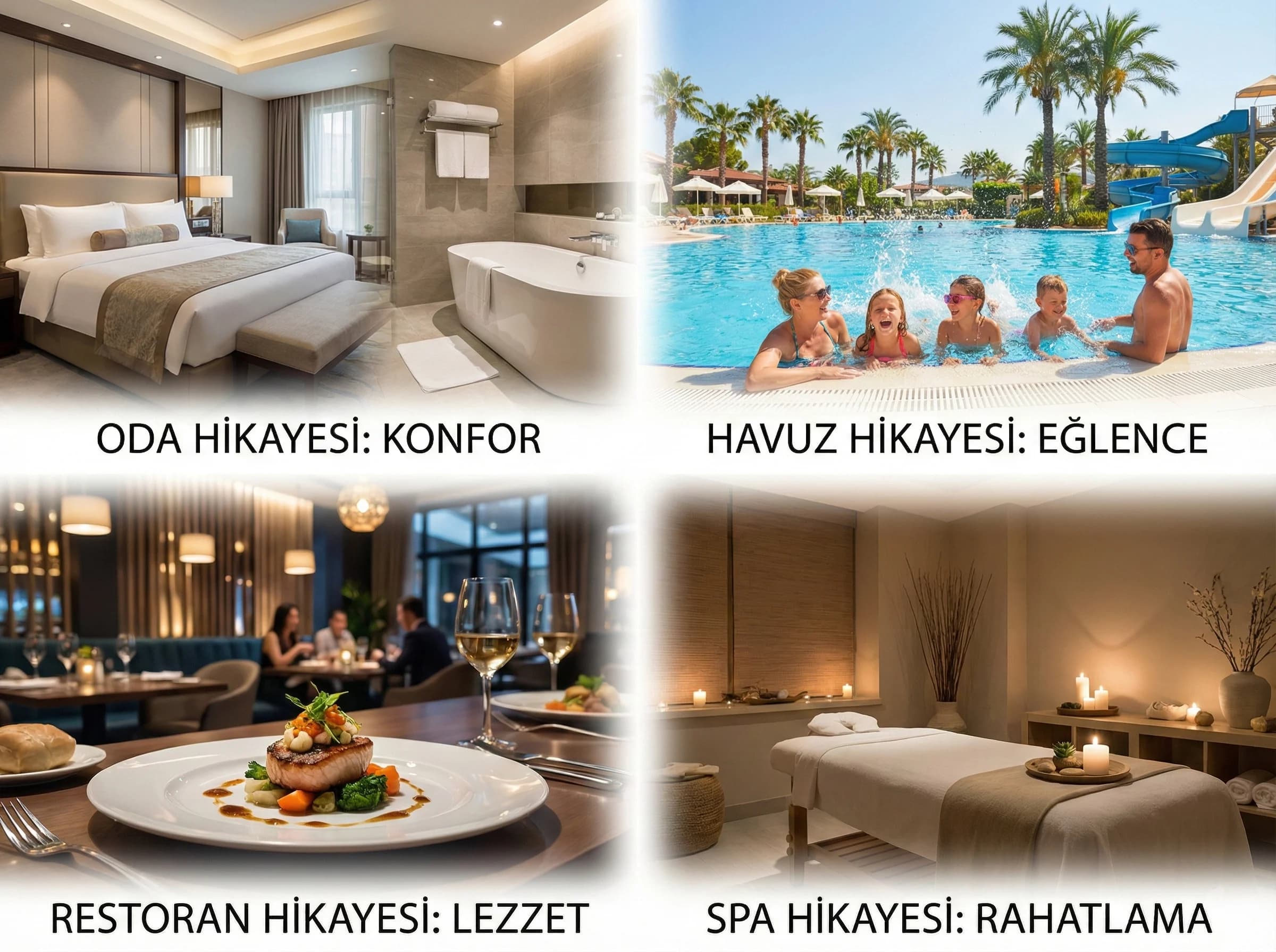 Galeri kategori filtreleri ve 360 tur yerleşimini gösteren akış diyagramı