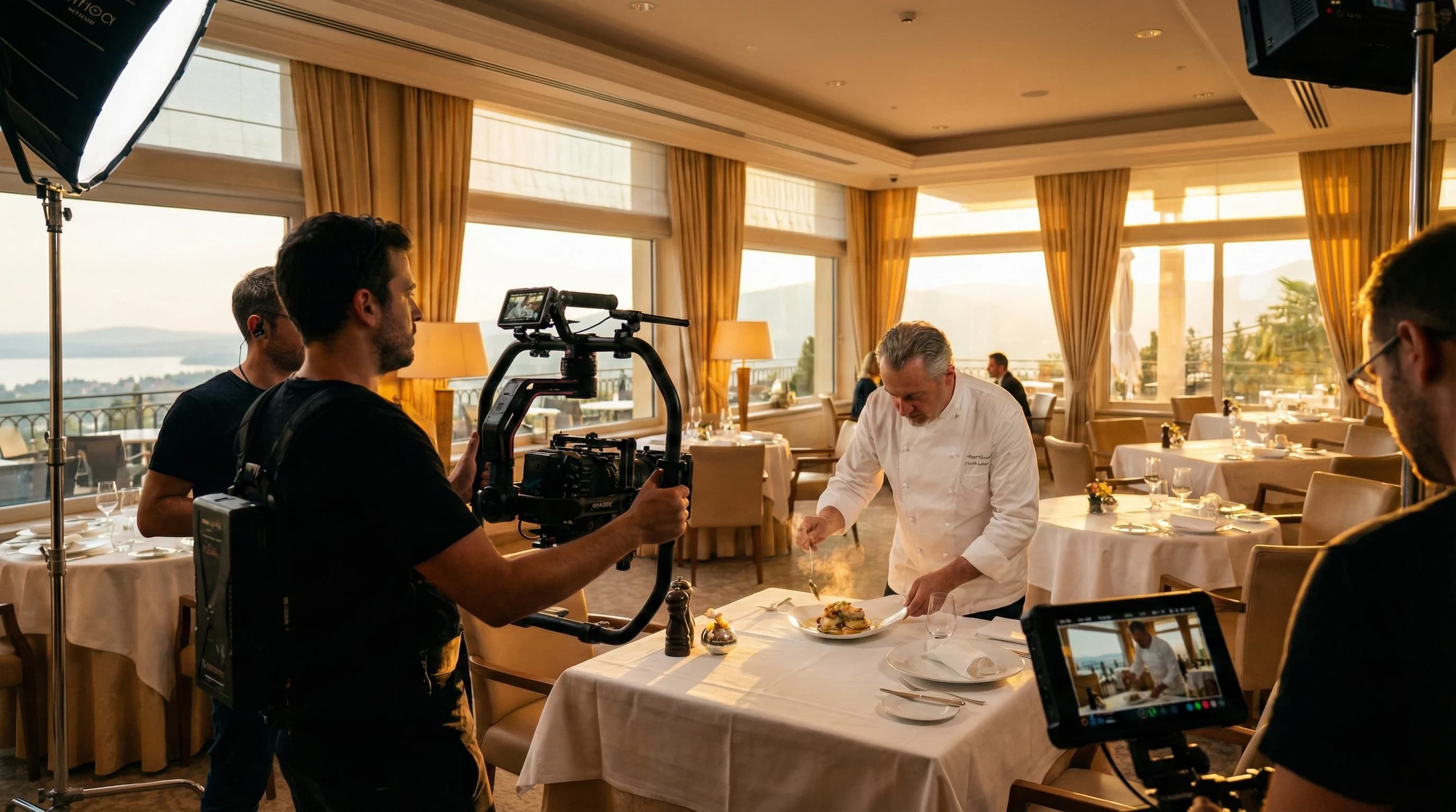 Yemek, Restoran ve Bar Çekimleri: Otel F&B Video Rehberi