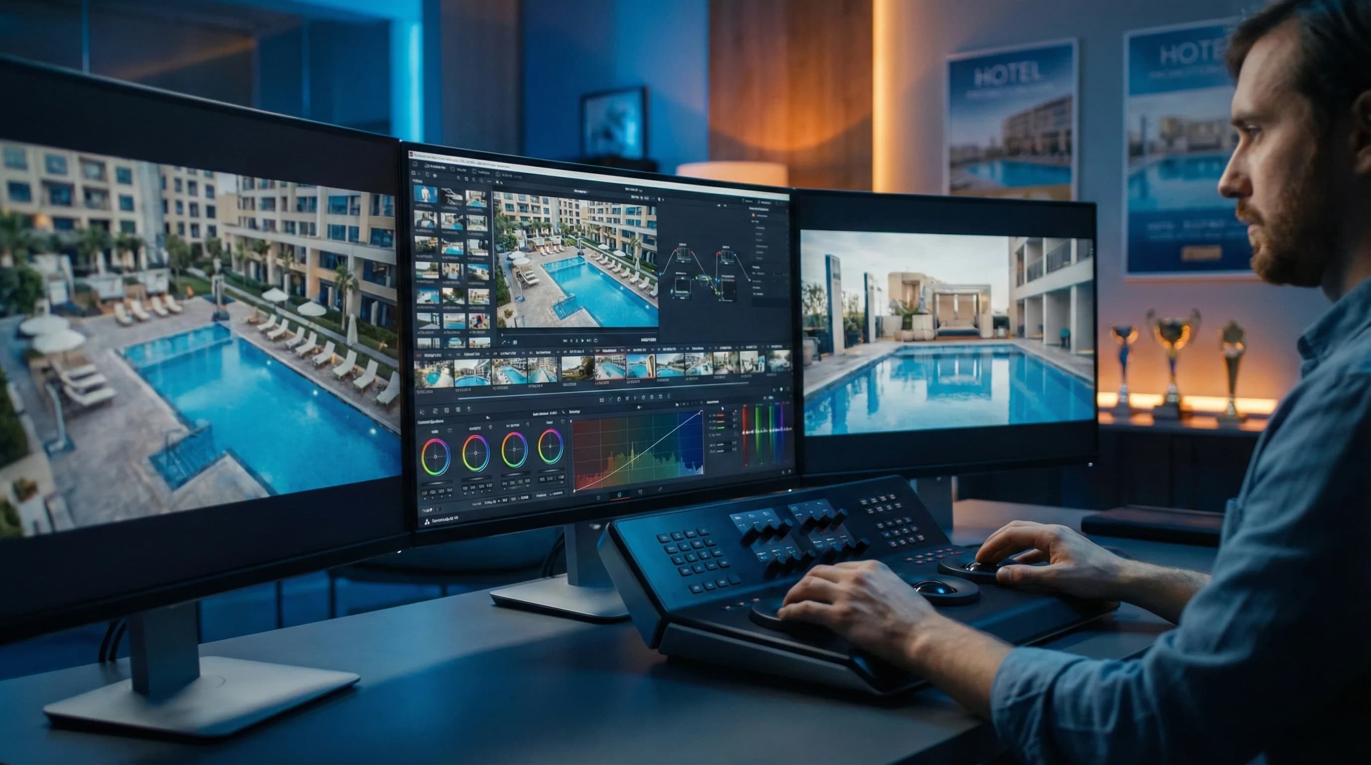 Otel Videolarında Kurgu ve Renk Düzenleme: Hikâyeyi Güçlendiren Son Dokunuş