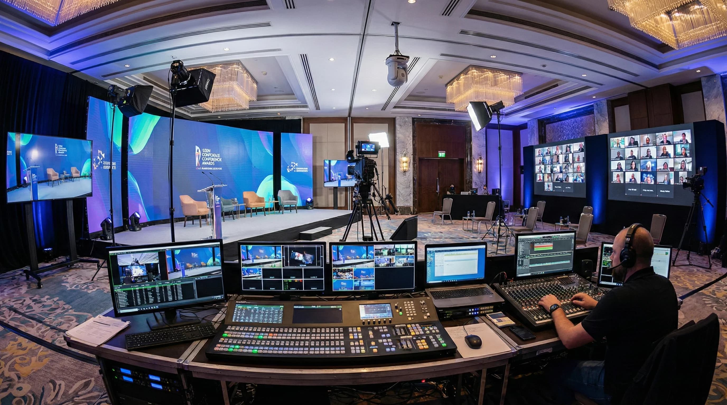Hibrit ve Online Otel Etkinlikleri: Canlı Yayın, Webinar ve Kayıt Prodüksiyonu