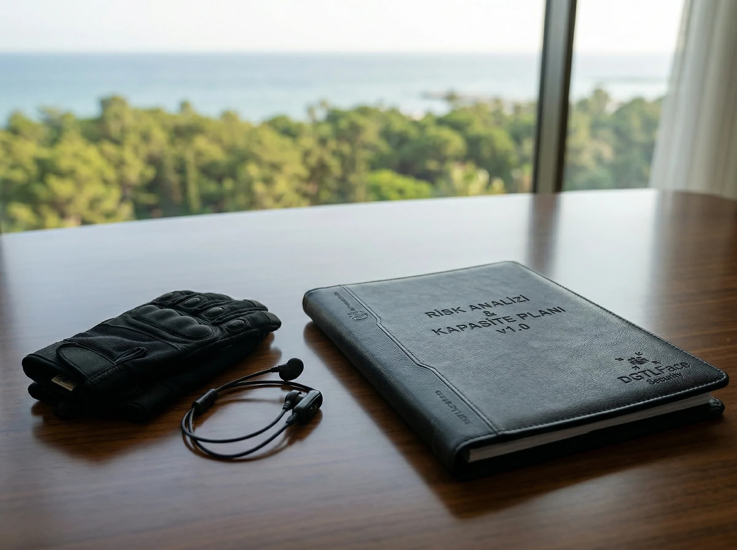 Risk analizi ve kapasite planlama bölüm geçiş görseli otel etkinliği