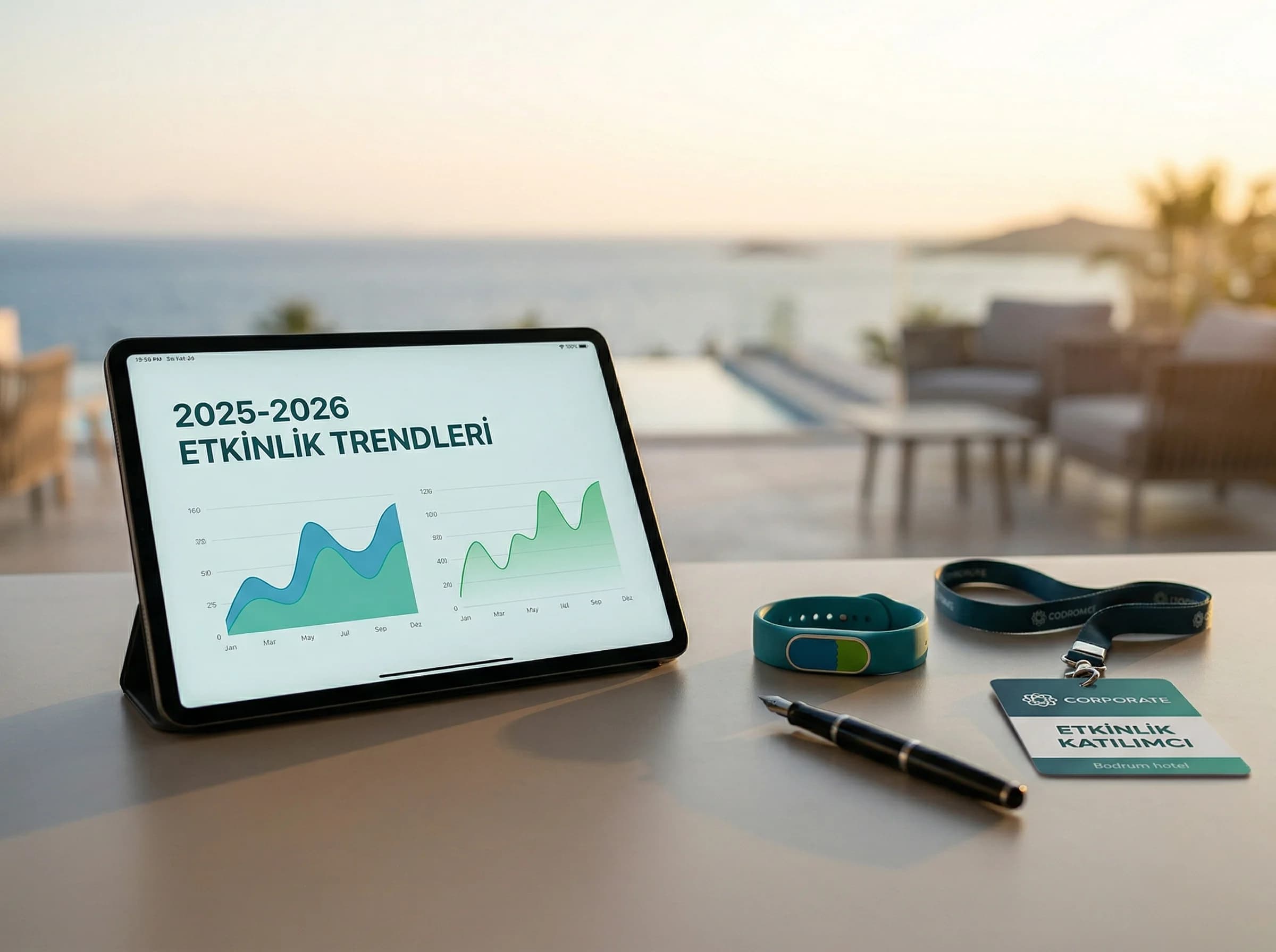 Event teknolojisi trendleri için bölüm geçiş görseli otel bağlamı