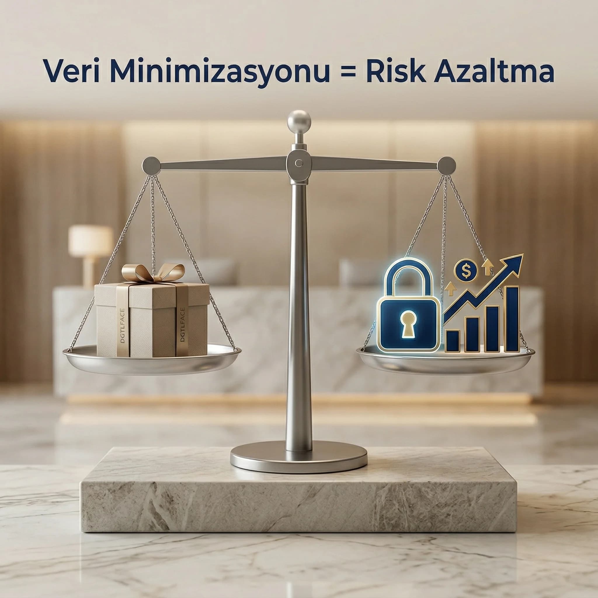 KVKK uyumlu hediye süreci adımları, veri minimizasyonu otel bağlamı