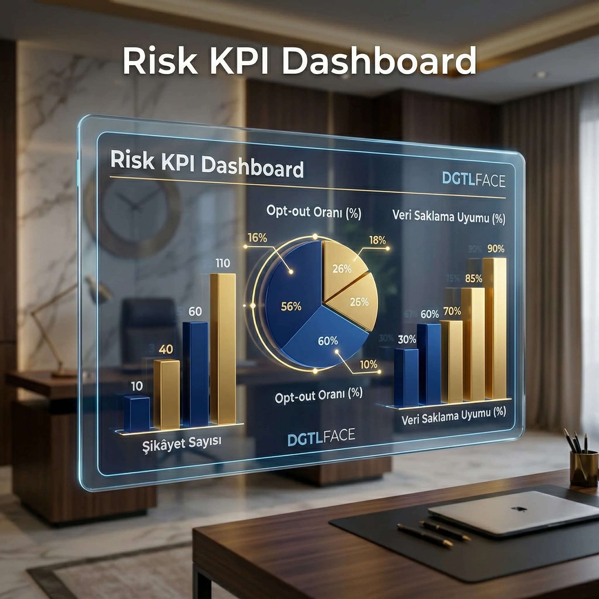 Risk KPI kartı: opt-out, şikâyet ve veri saklama uyumu otel bağlamı