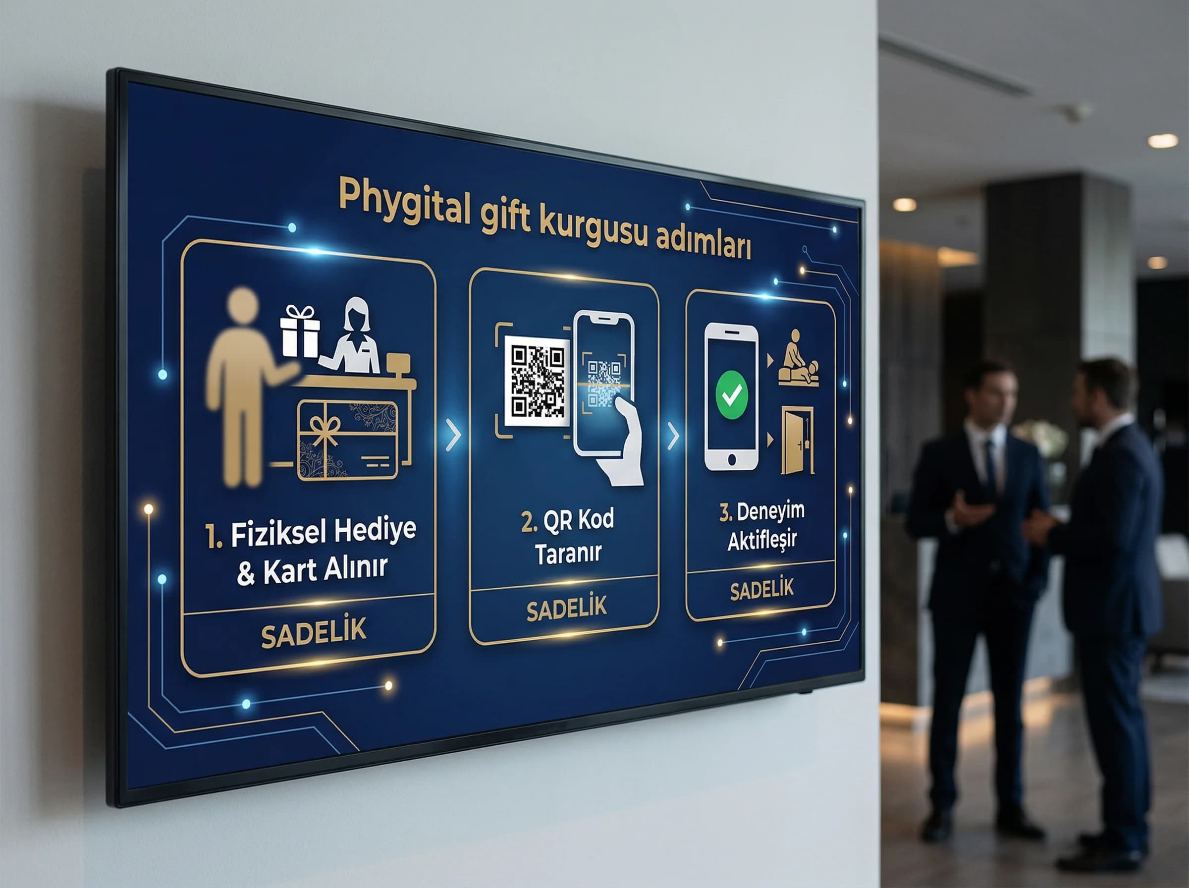 Phygital hediye kurgusu adımları, sadelik ve otel bağlamı