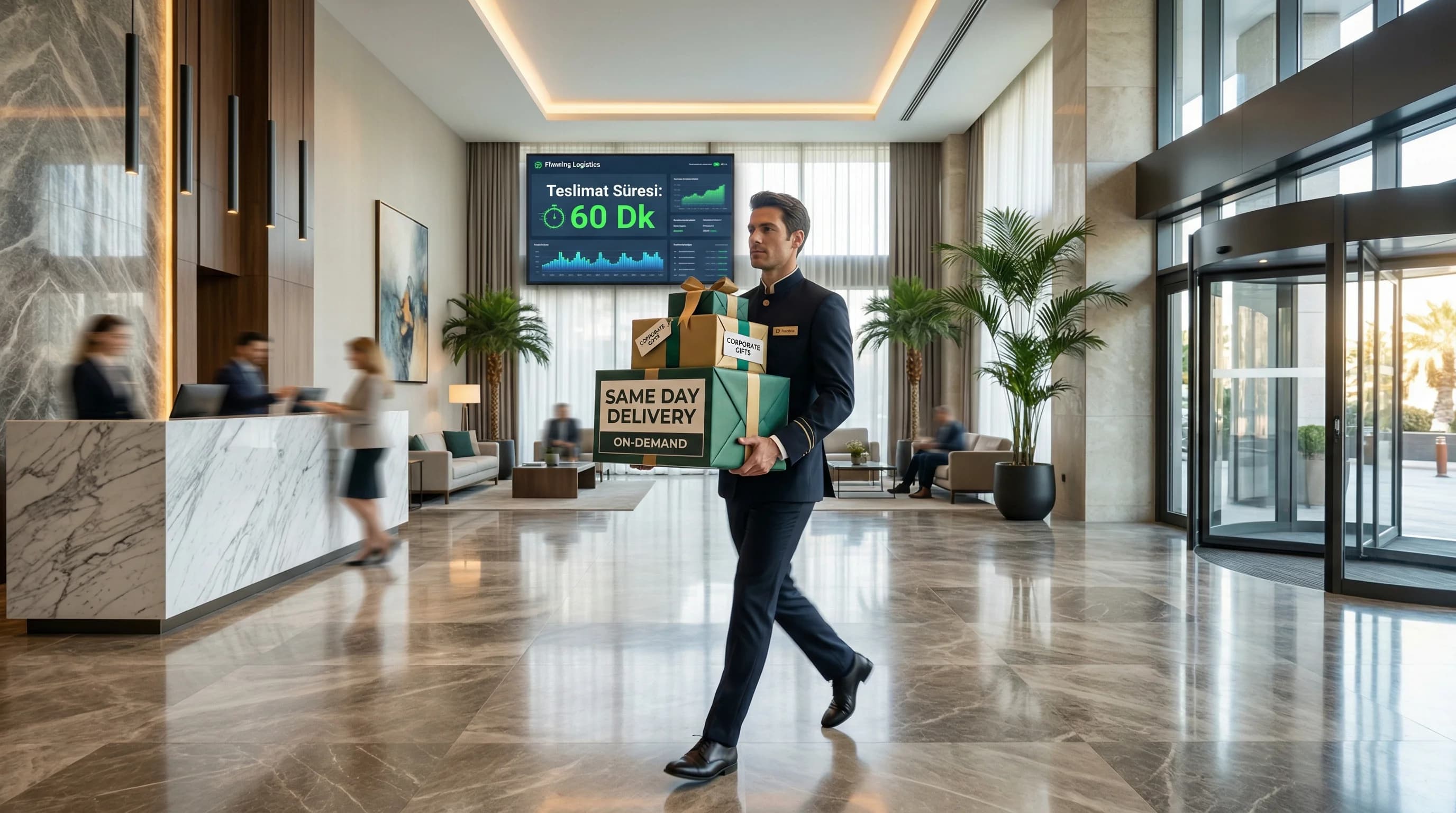 On-Demand ve Son Dakika Kurumsal Hediye Lojistiği: Aynı Gün Teslim ve Oda Sürprizleri