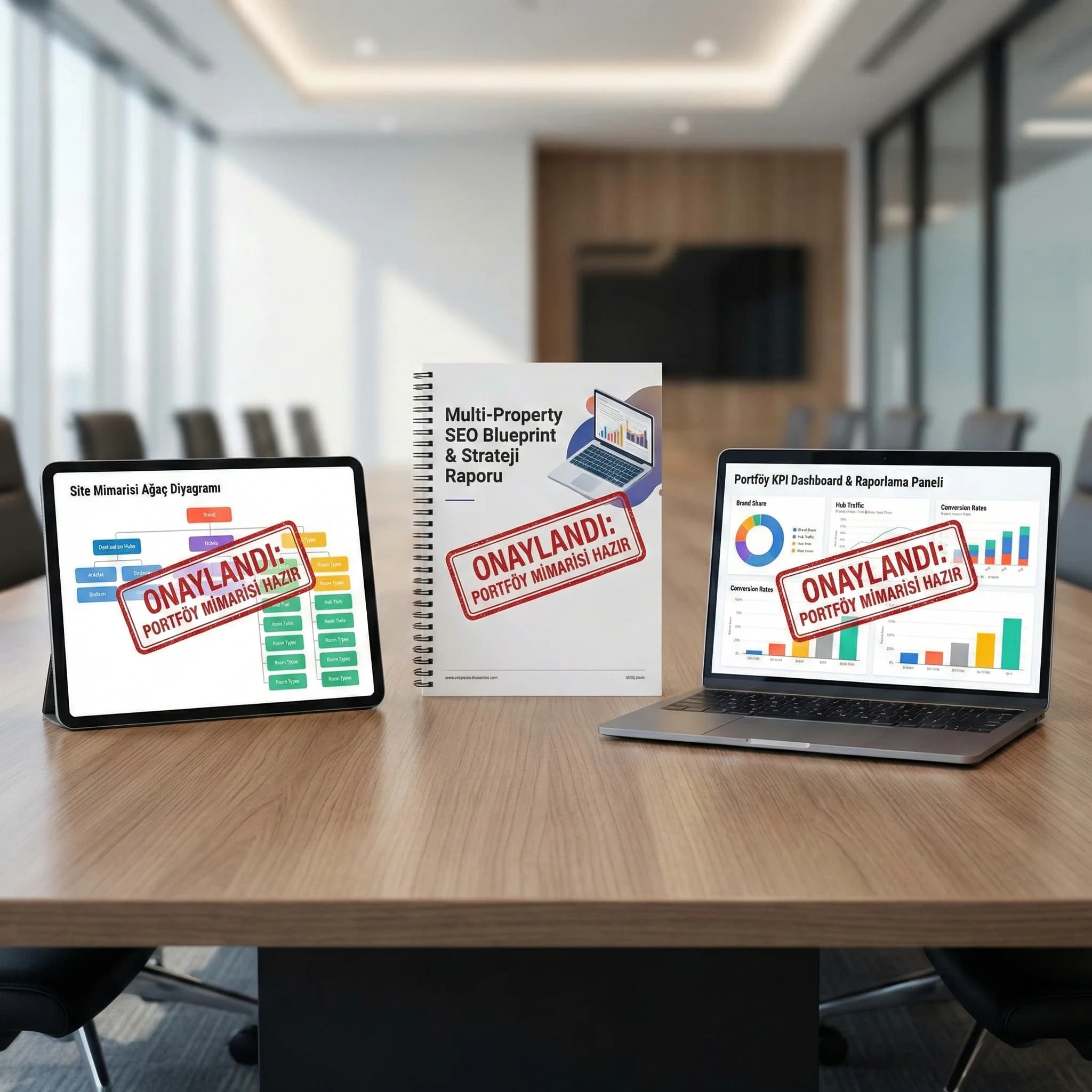 Site ağacı + blueprint çıktıları + deliverables