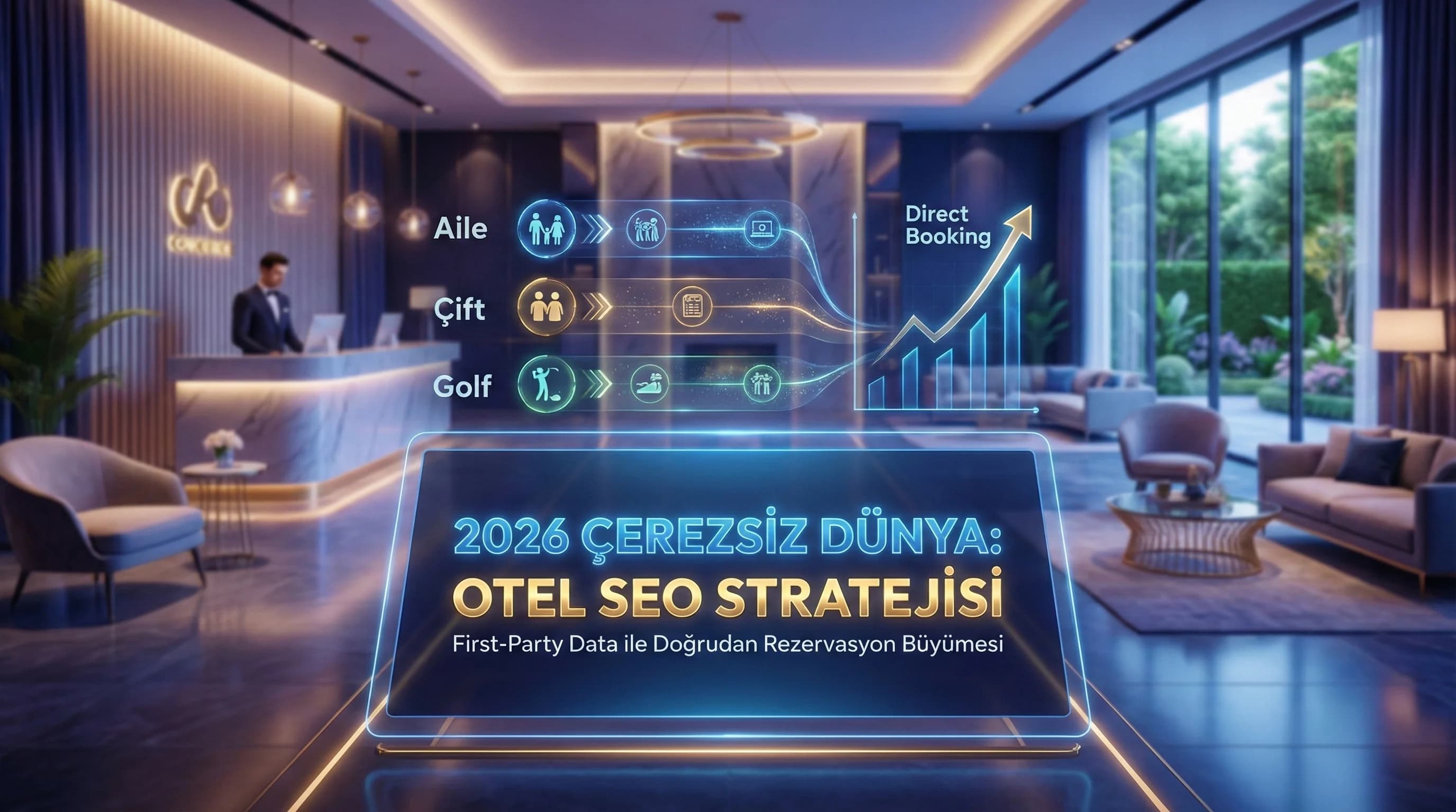 2026 Cookieless Arama Dünyasında First-Party Data ile Otel SEO Stratejisi