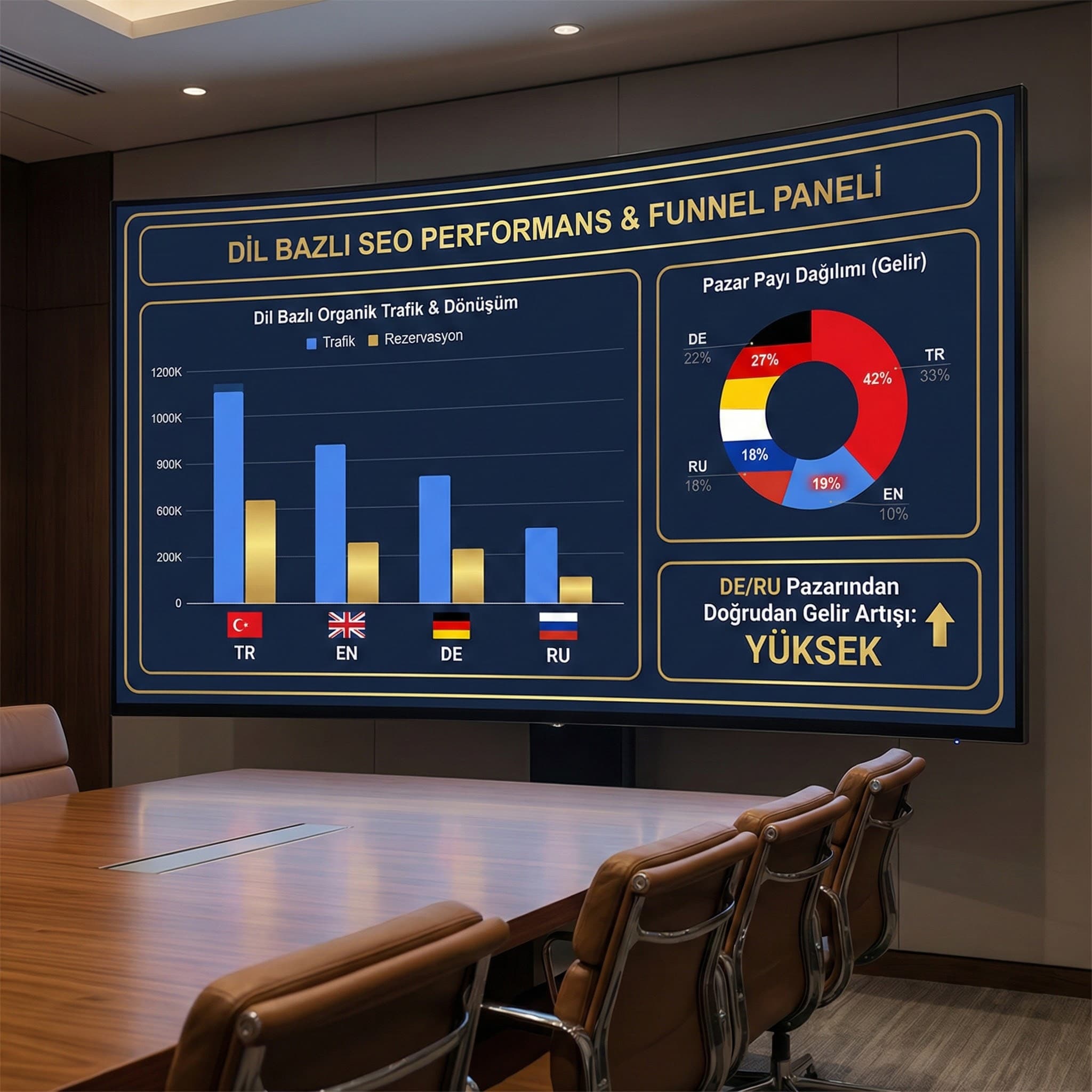 Çok dilli otel SEO KPI ve raporlama nasıl yapılır?