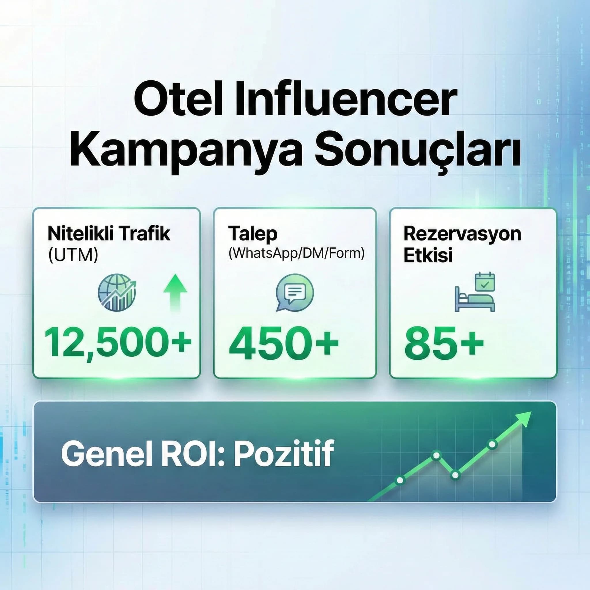Kampanya KPI dashboard kartı