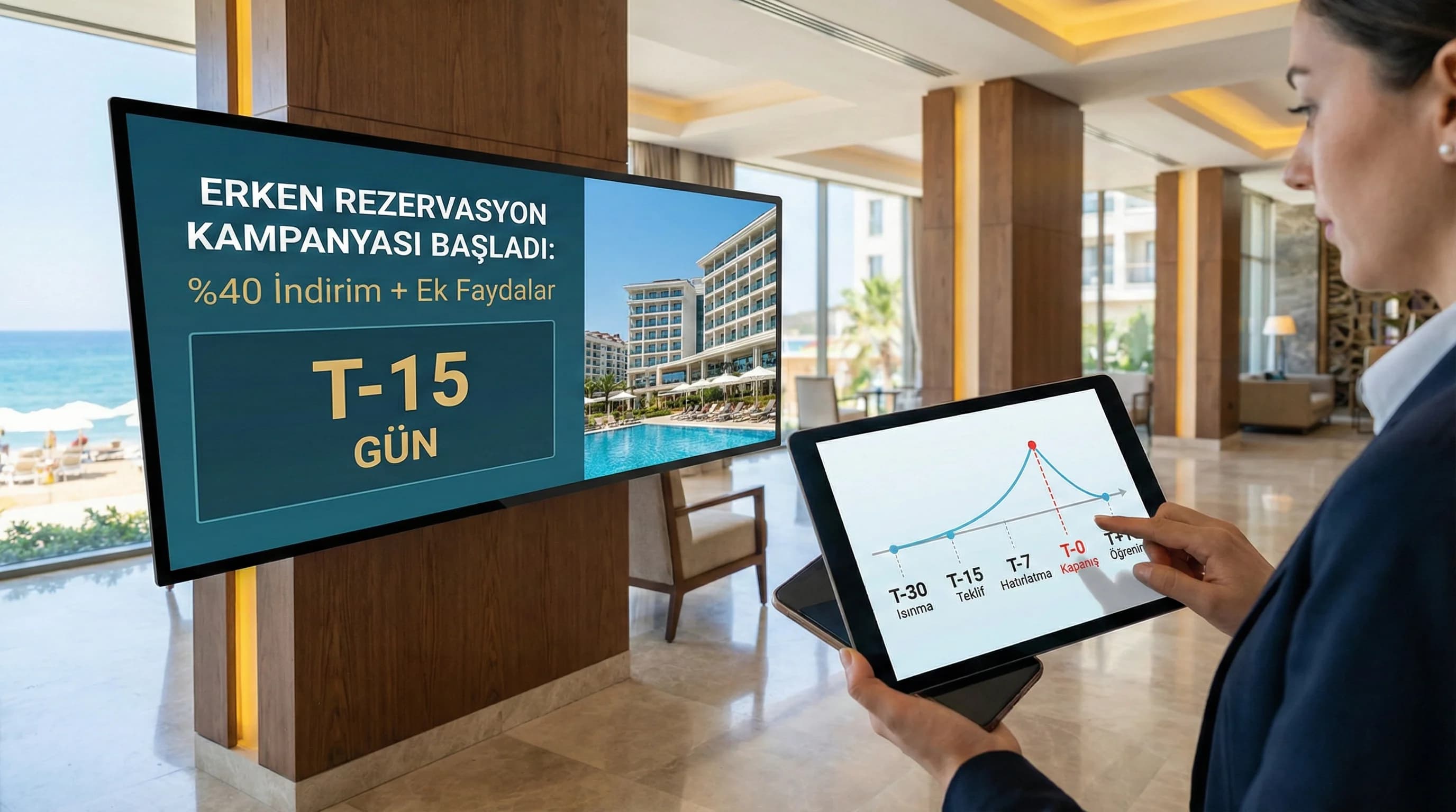 Erken Rezervasyon ve Sezonluk Kampanyalar İçin Otel Sosyal Medya Kampanya Kurgusu