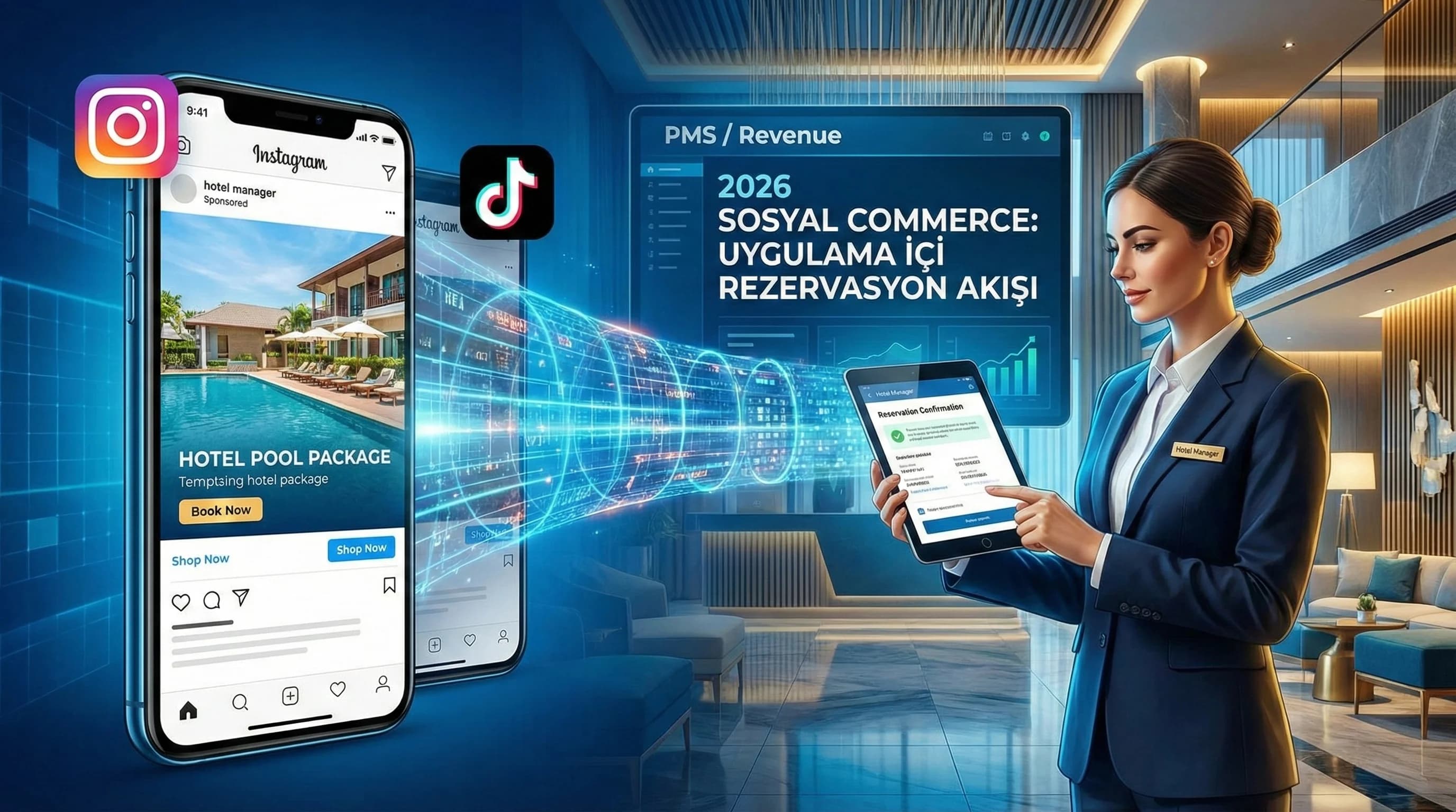 2026’da Sosyal Commerce ve Uygulama İçi Rezervasyon: Oteller İçin Yeni Satış Kanalları