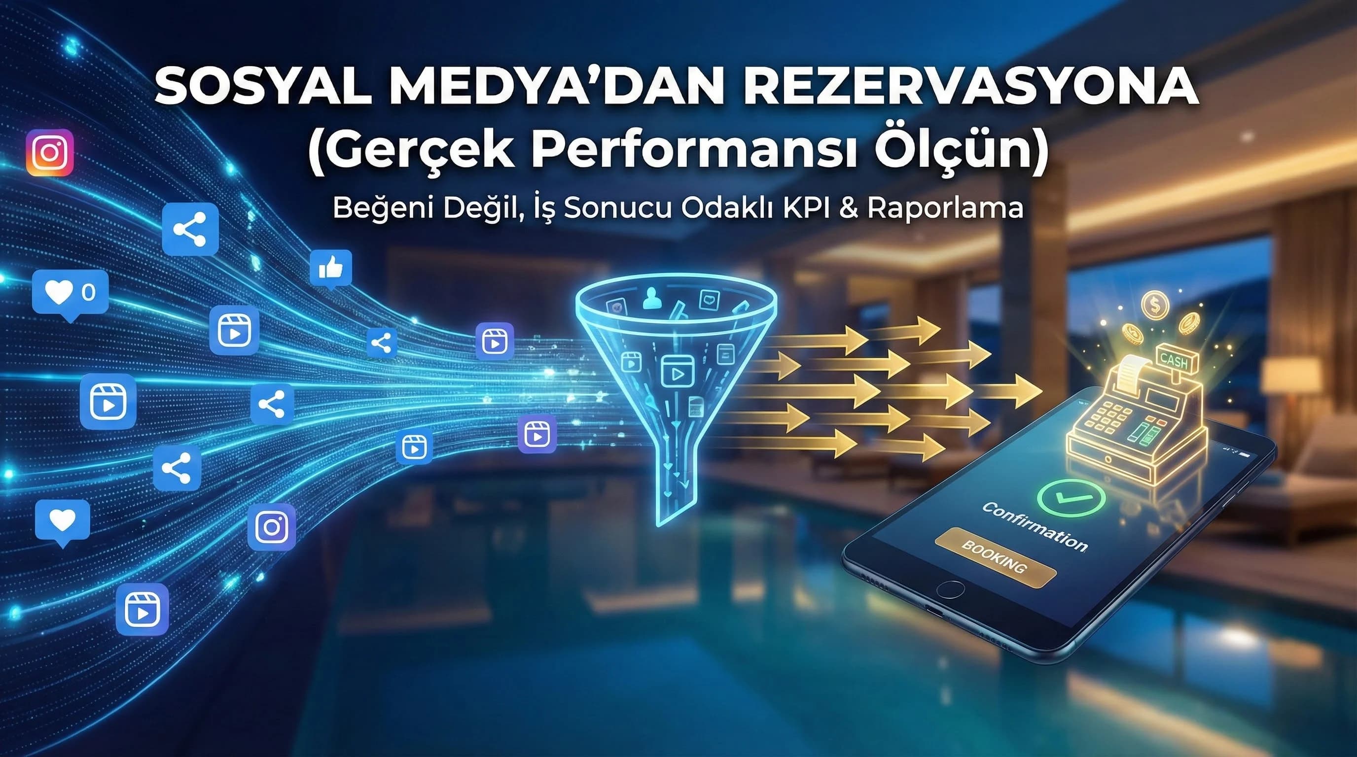 Otel Sosyal Medya Performansı Nasıl Ölçülür? KPI ve Raporlama Rehberi