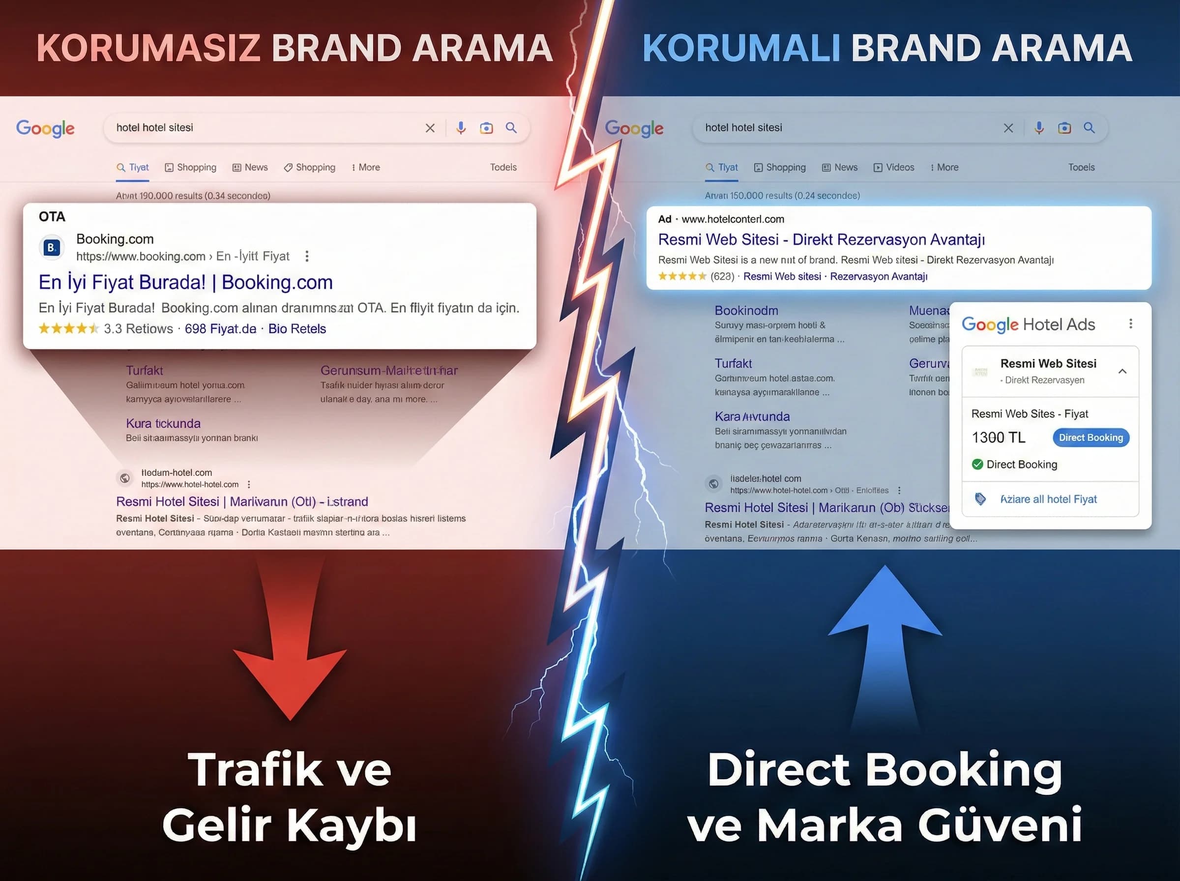 Brand aramaların otel için kritik an olduğunu vurgulayan bölüm görseli