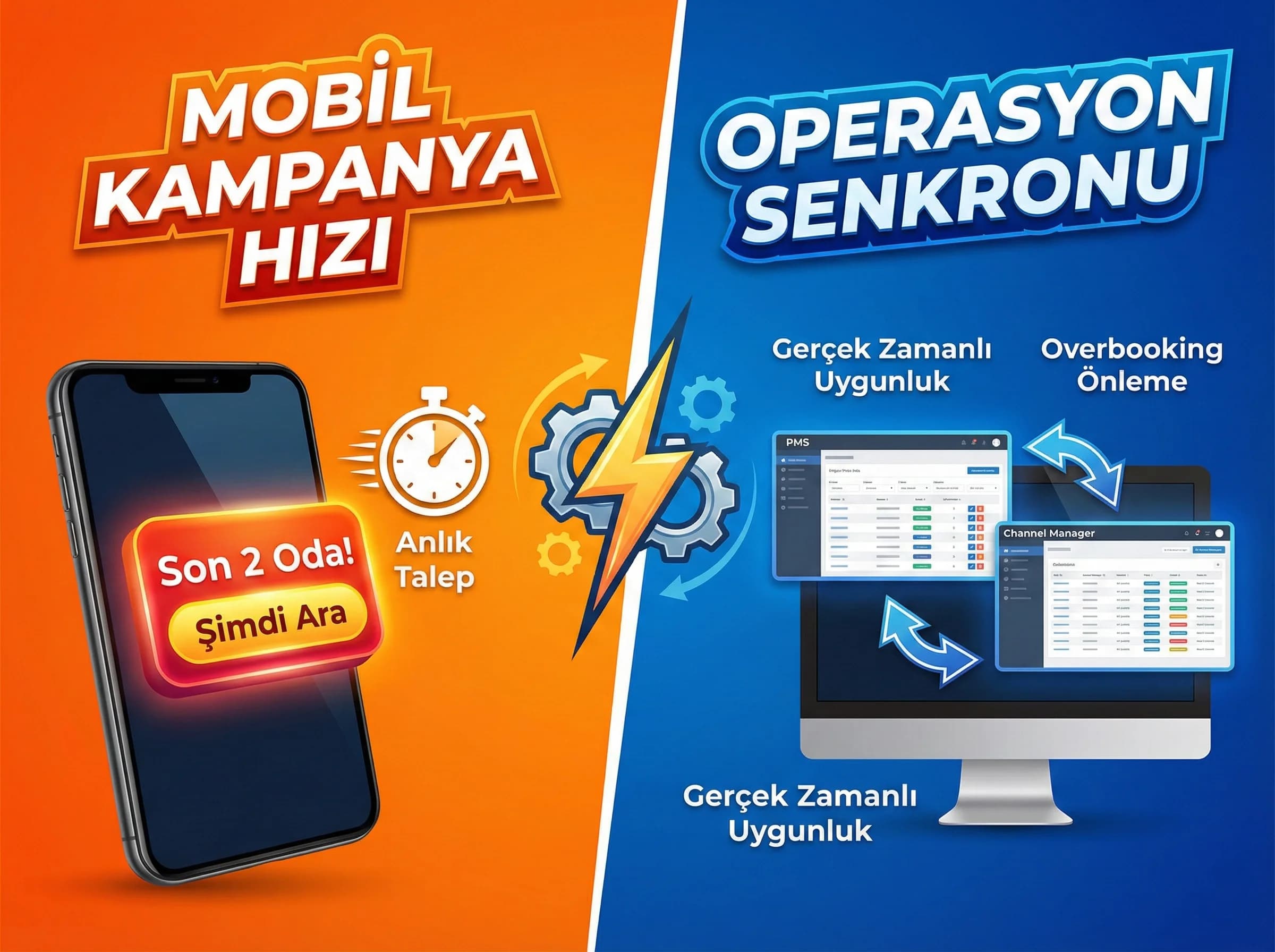 Last minute kampanya kurgusunu ve operasyon senkronunu vurgulayan bölüm görseli