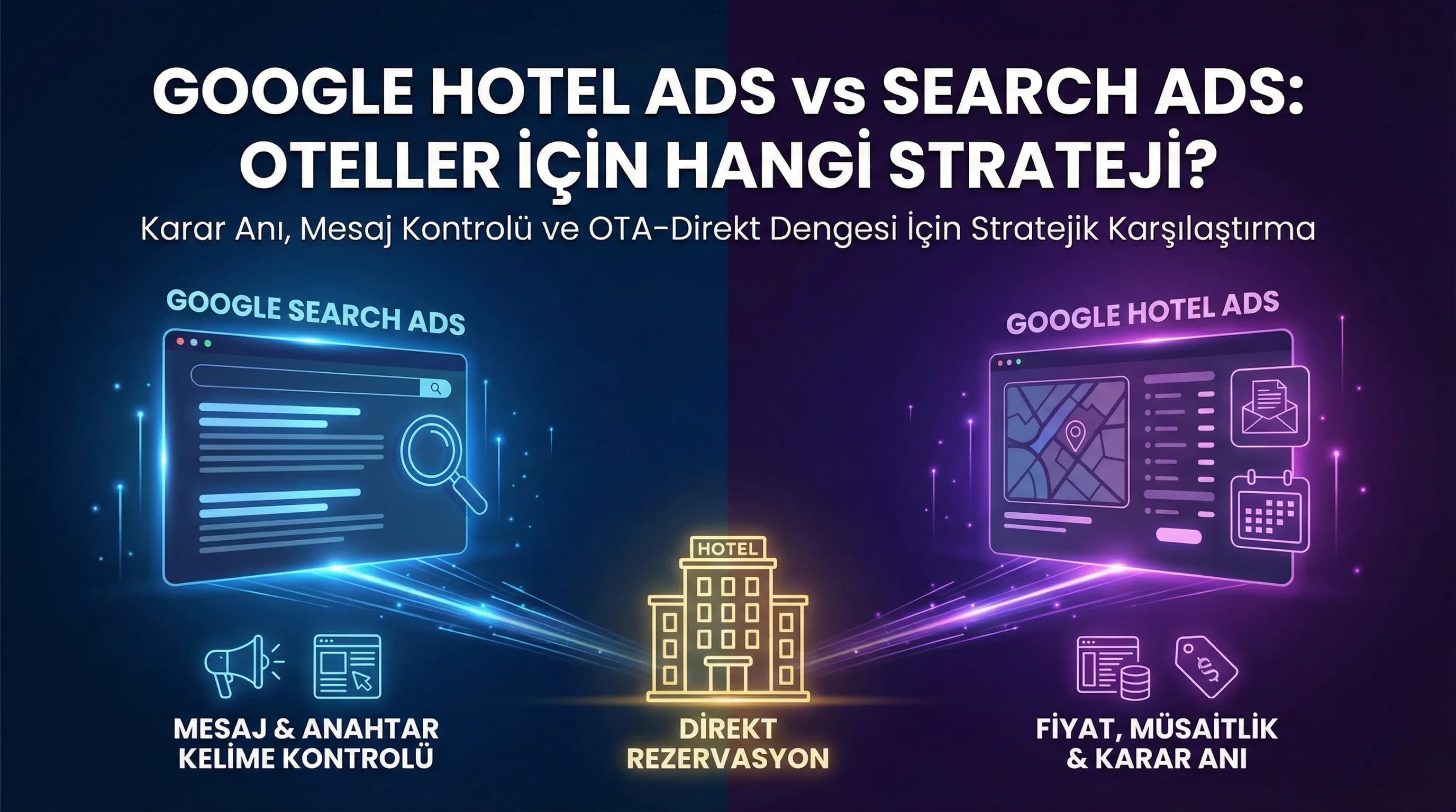 Google Hotel Ads ve Klasik Google Ads Arasındaki Farklar: Oteller İçin Hangi Strateji?