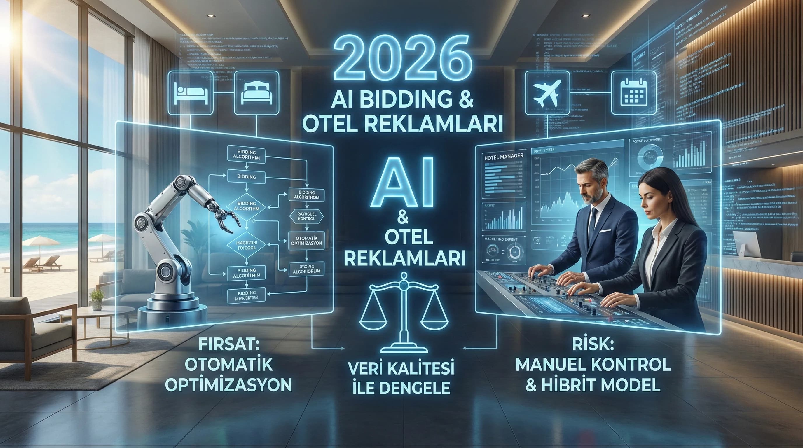 2026’da Yapay Zekâ Tabanlı Otomatik Teklif Stratejileri: Oteller İçin Fırsatlar ve Riskler