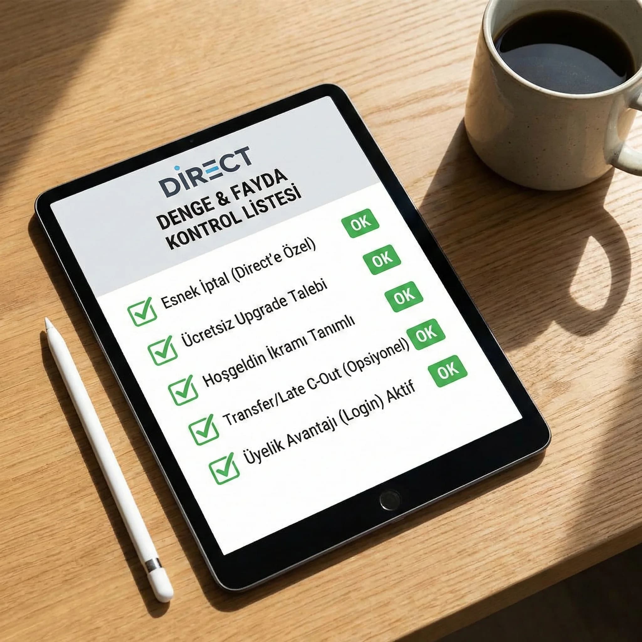 Mobil/geo guardrail checklist’i, amaç: kontrollü kampanya, otel revenue bağlamı