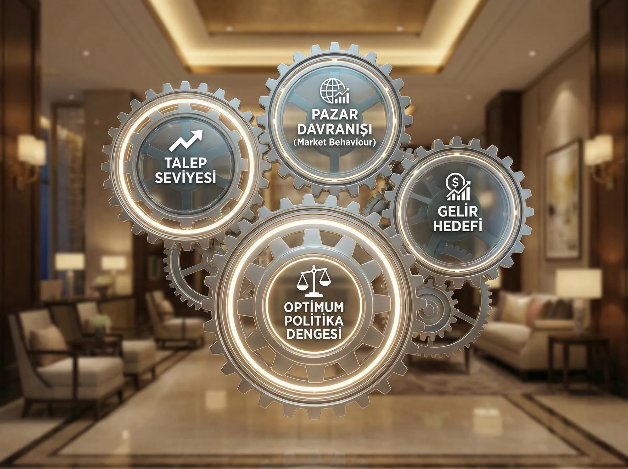 Politika tasarım mantığı, amaç: risk ve dönüşüm dengesi, otel revenue bağlamı