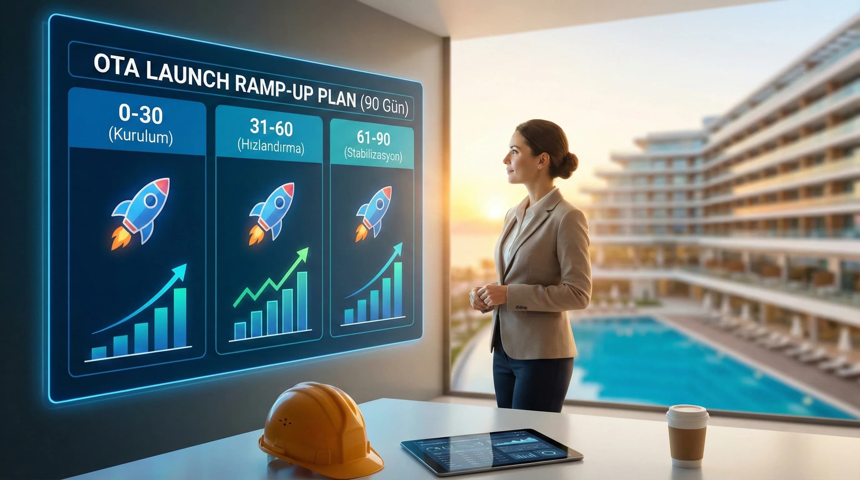 Yeni Açılan Oteller İçin OTA Launch Planı: İlk 90 Günde Ne Yapmalısınız?