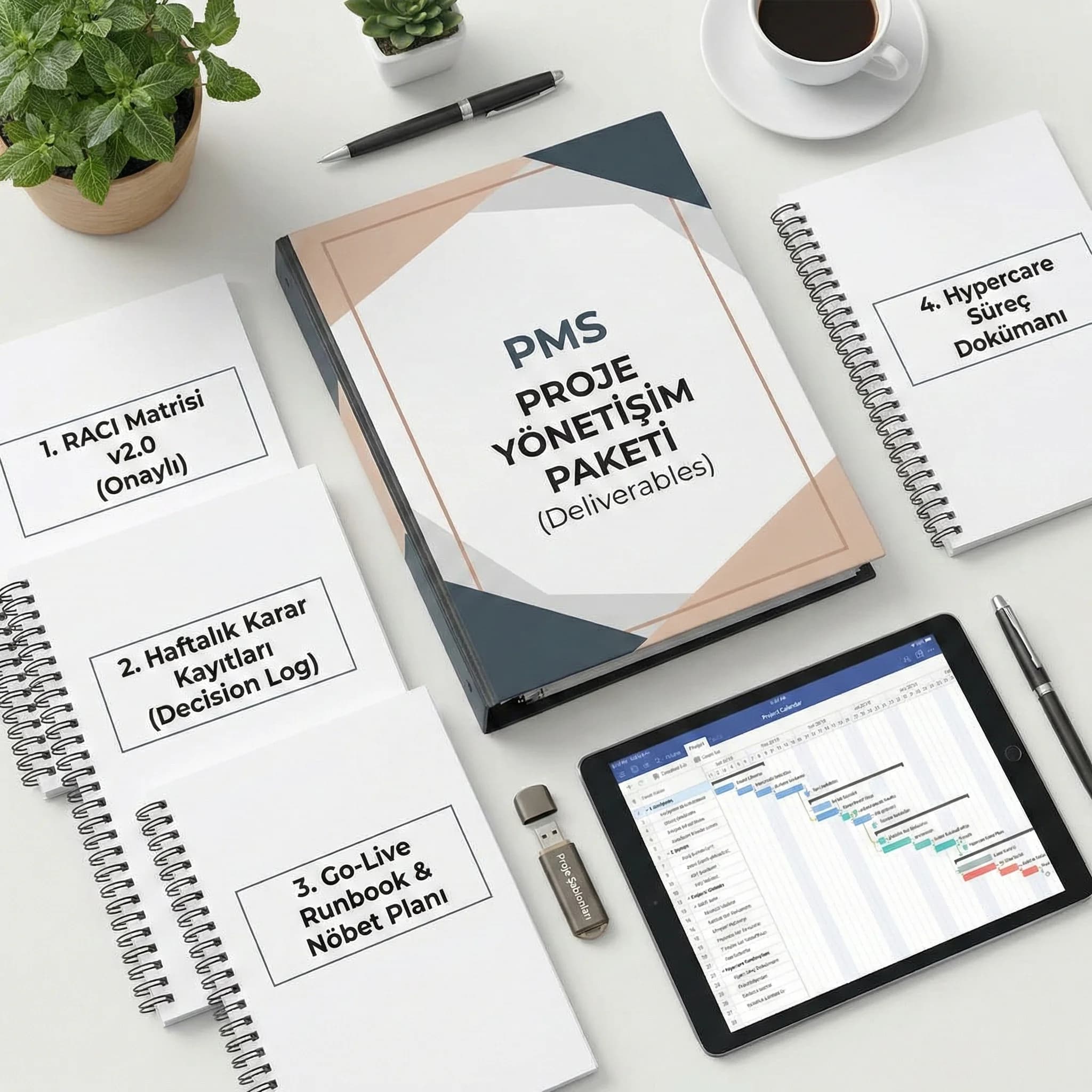 Proje governance deliverables kartı, PMS entegrasyonunu olgunlaştırır