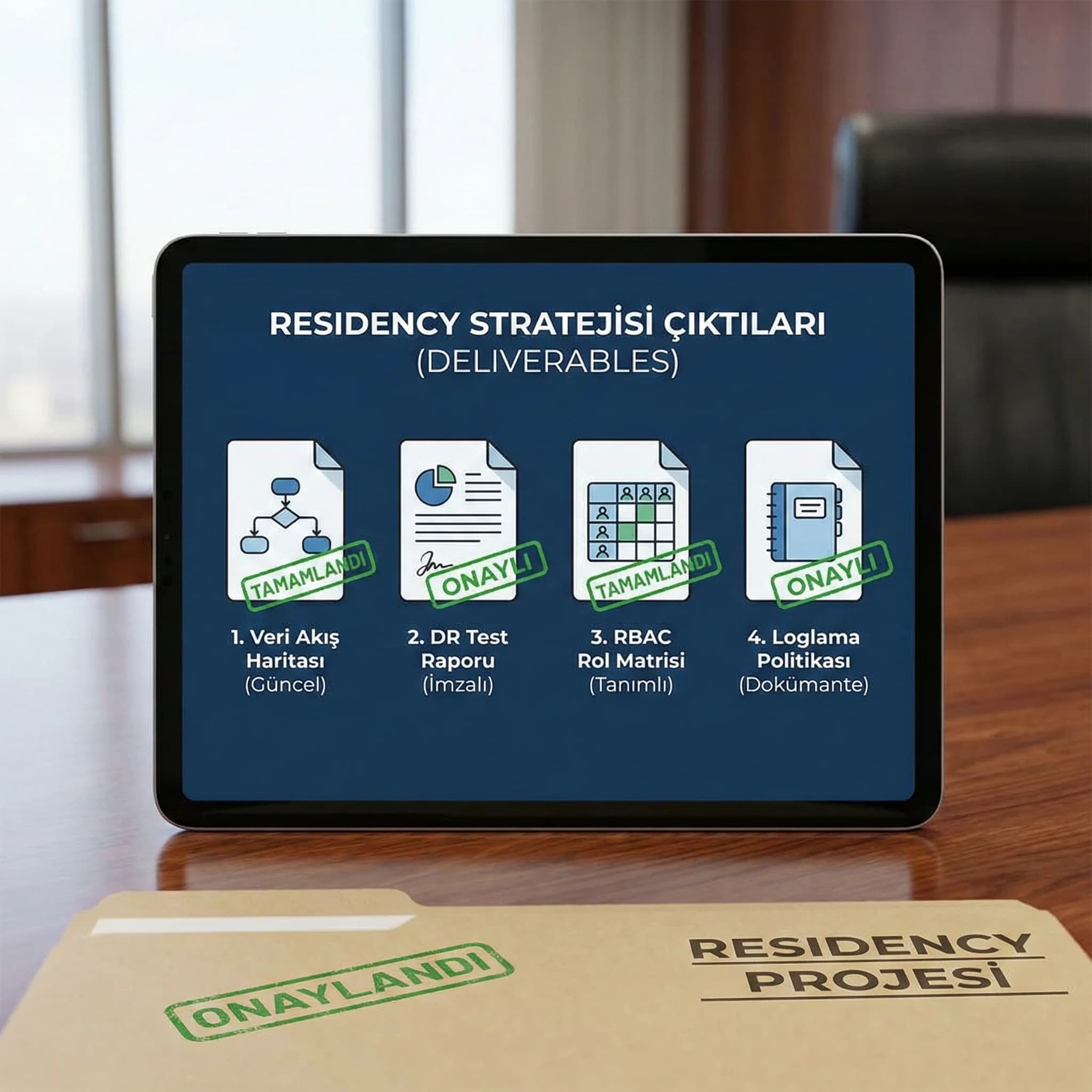 Residency stratejisi çıktıları, otel entegrasyonlarını denetlenebilir hale getirir