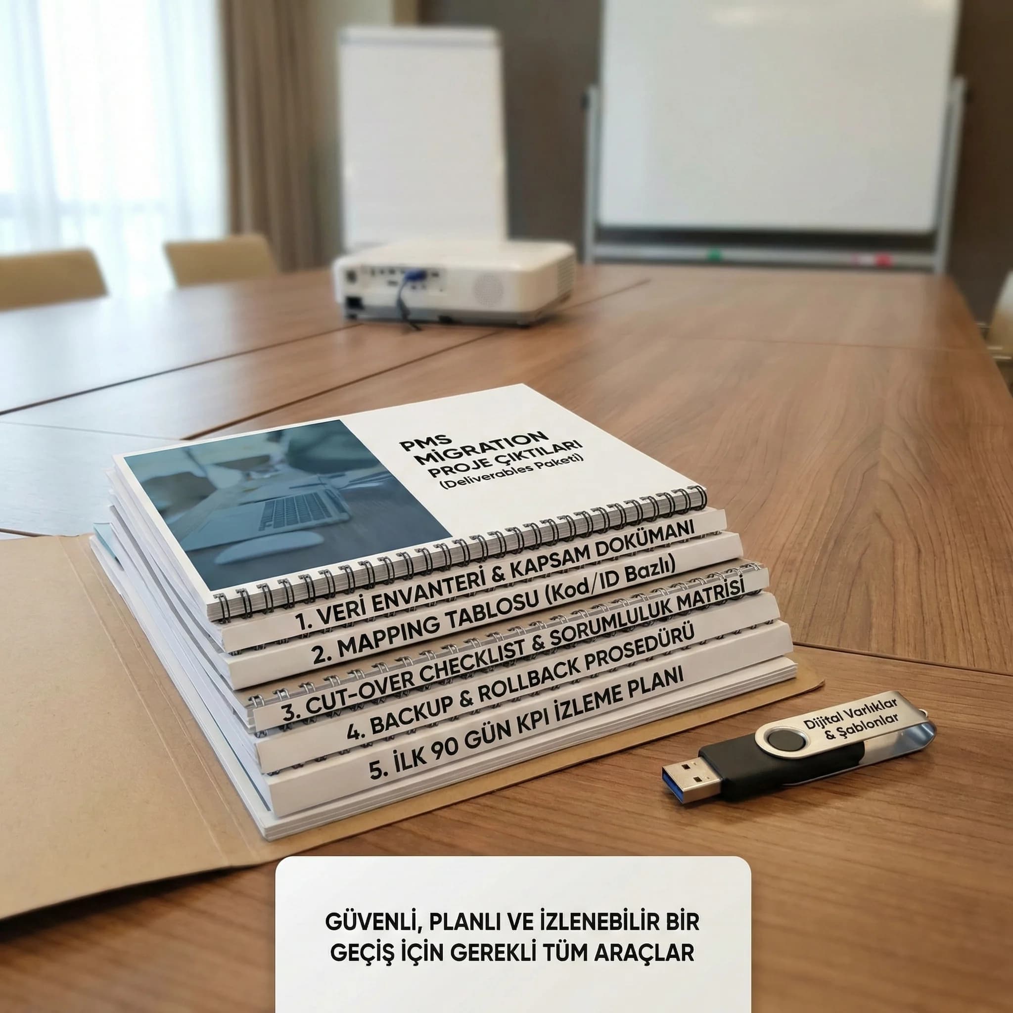 Migration deliverables kartı, plan ve güvenlik adımlarını netleştirir