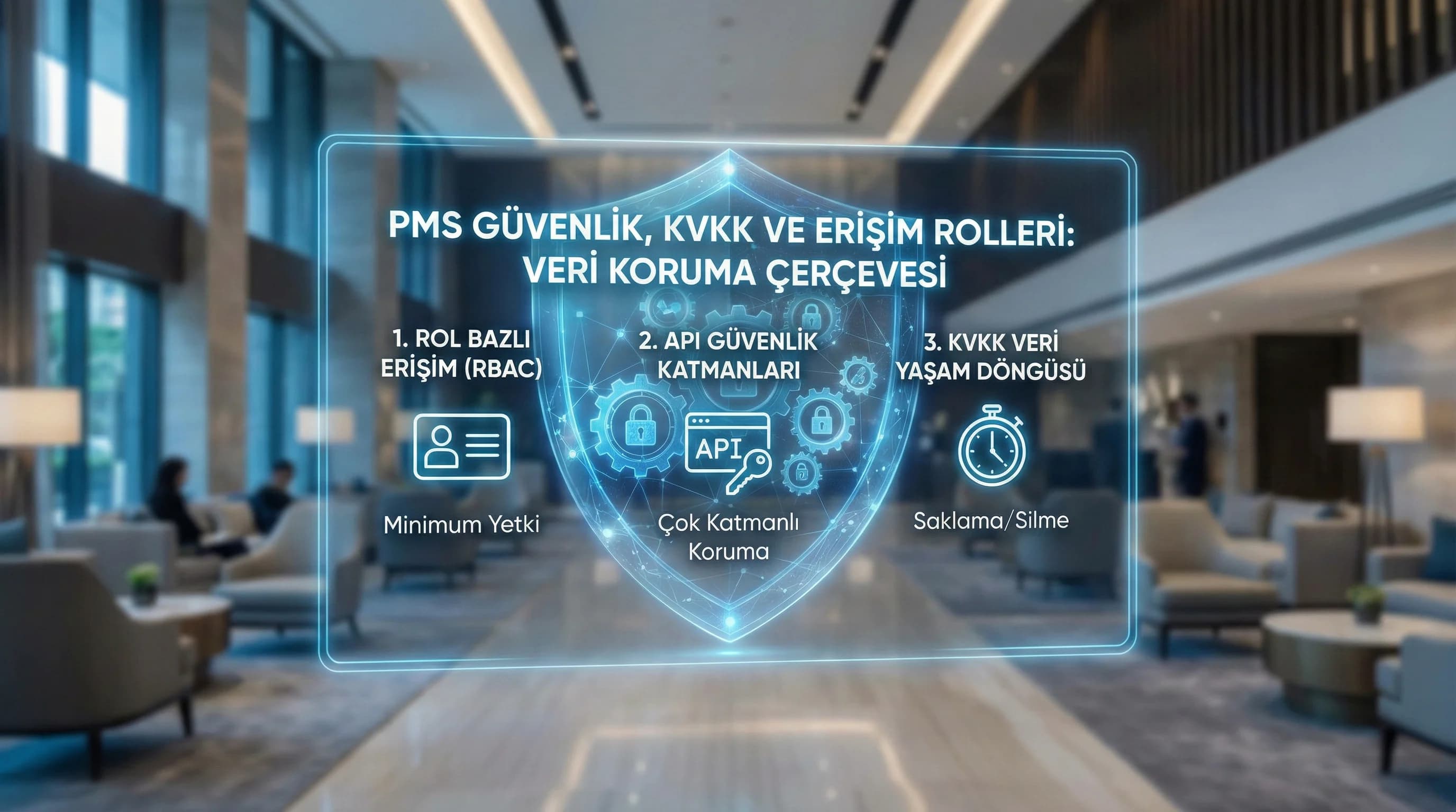 PMS Güvenlik, KVKK ve Erişim Rolleri: Entegrasyonlarda Veri Nasıl Korunur?