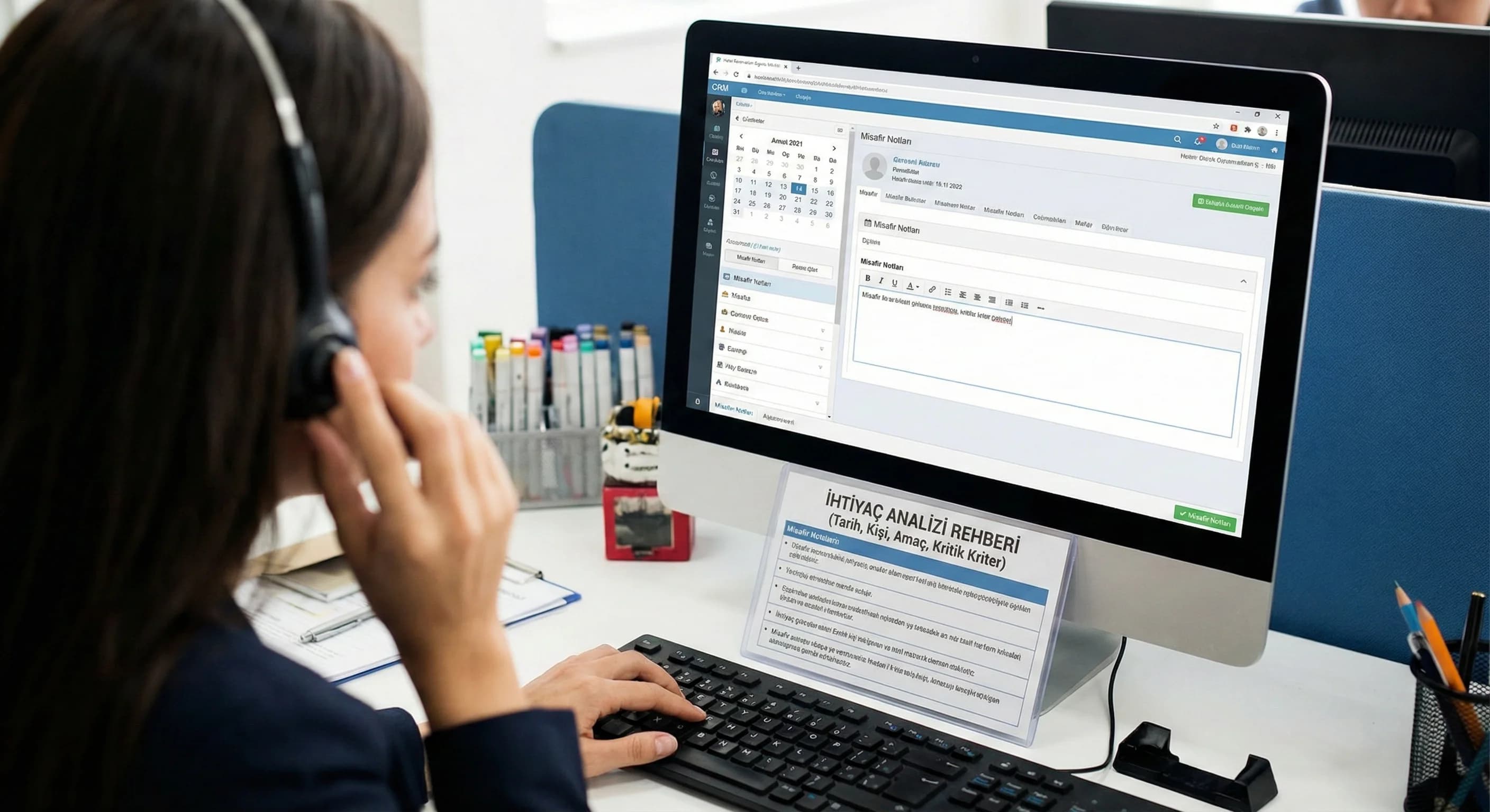 Rezervasyon hattında karşılama ve ihtiyaç analizi, otel telefon görüşmesi akışı