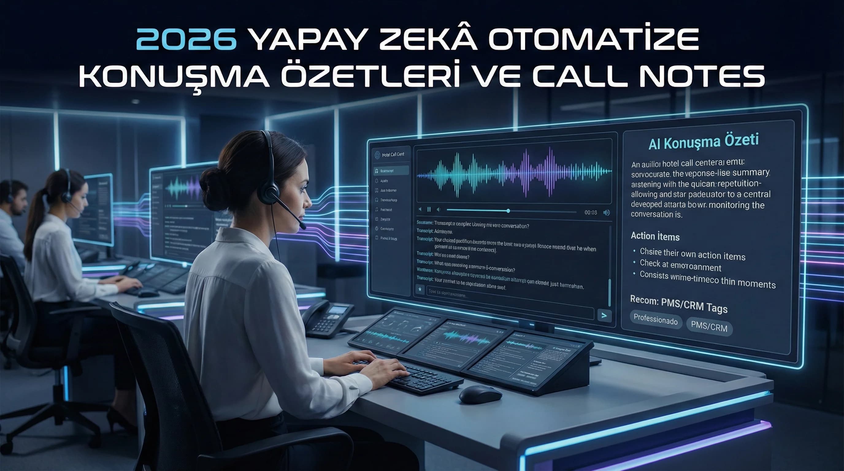 2026’da Yapay Zekâ ile Otomatik Konuşma Özetleri ve Call Notes: Agent’lerin Yükünü Azaltmak