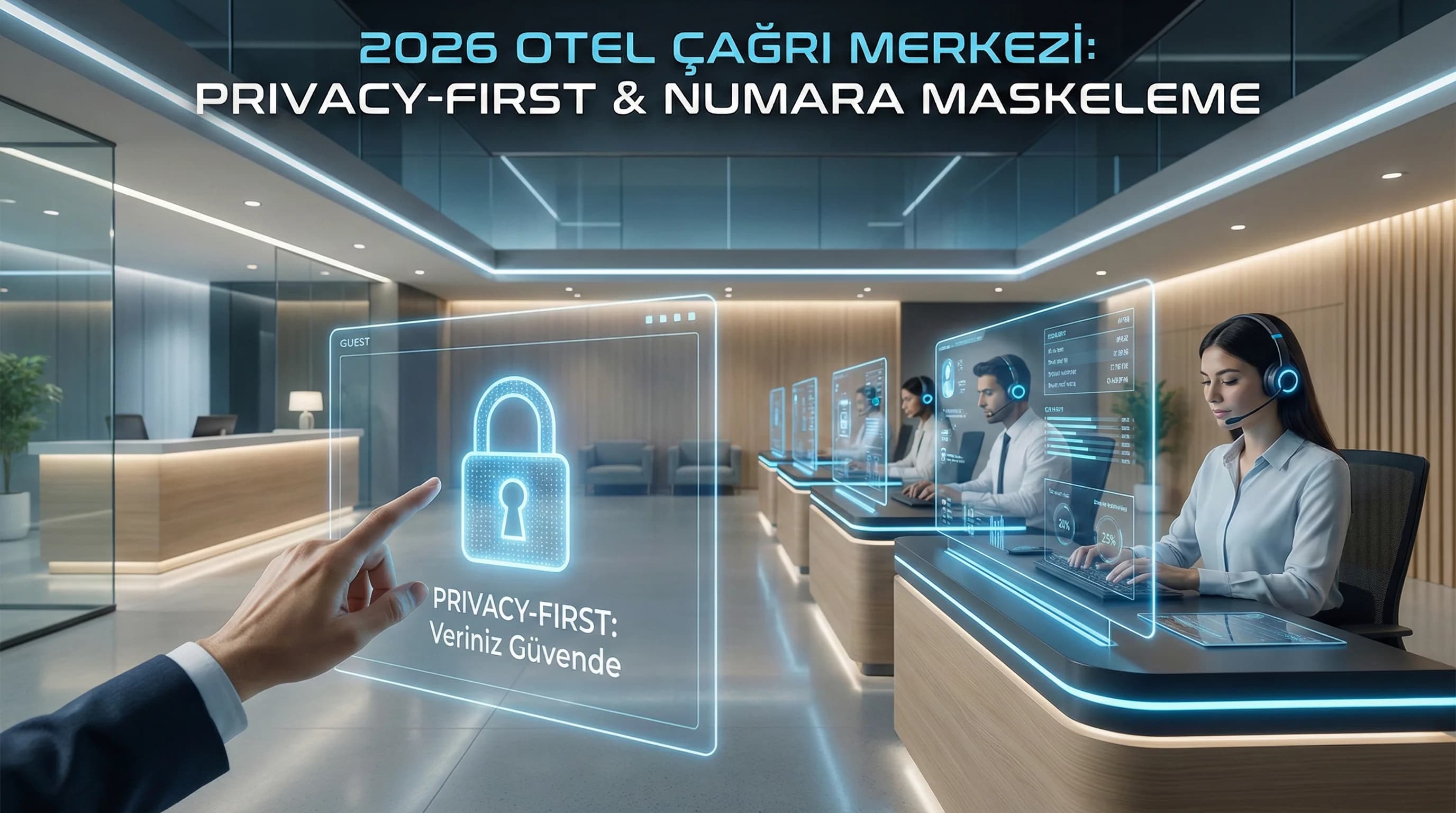 2026’da Otel Çağrı Merkezleri İçin Privacy-First Yapı ve Numara Maskeleme