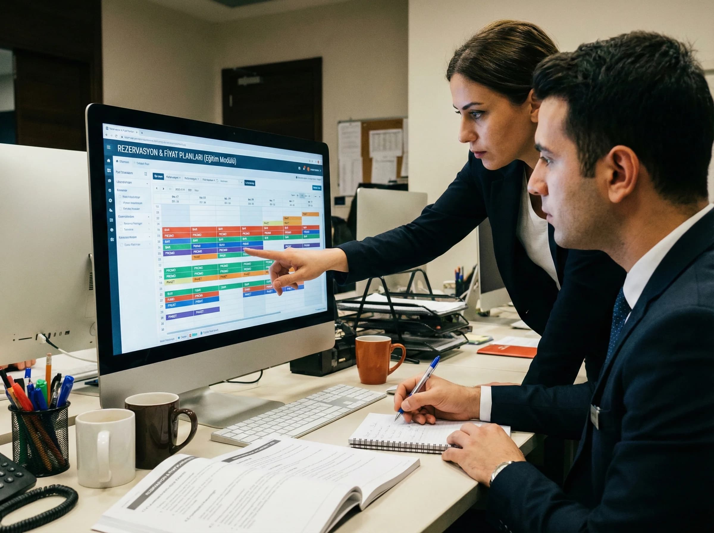 7 gün eğitim kontrol kartı, resepsiyon pratik ve ölçme bağlamı