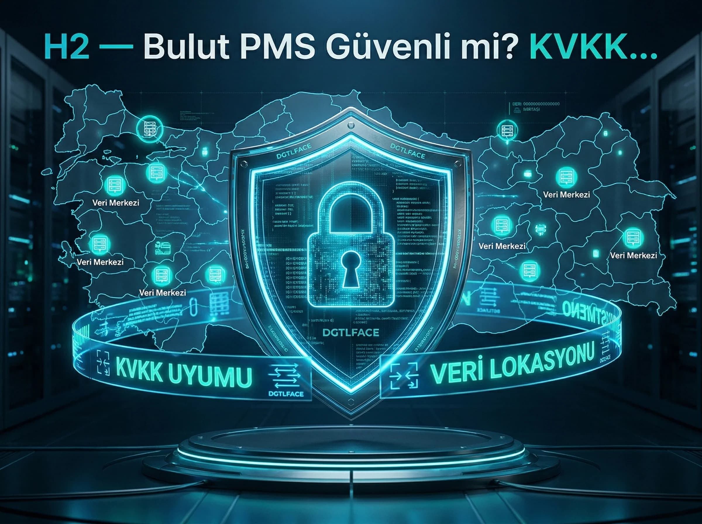 KVKK ve veri lokasyonu bölüm ayırıcı, otel bilgi güvenliği bağlamı