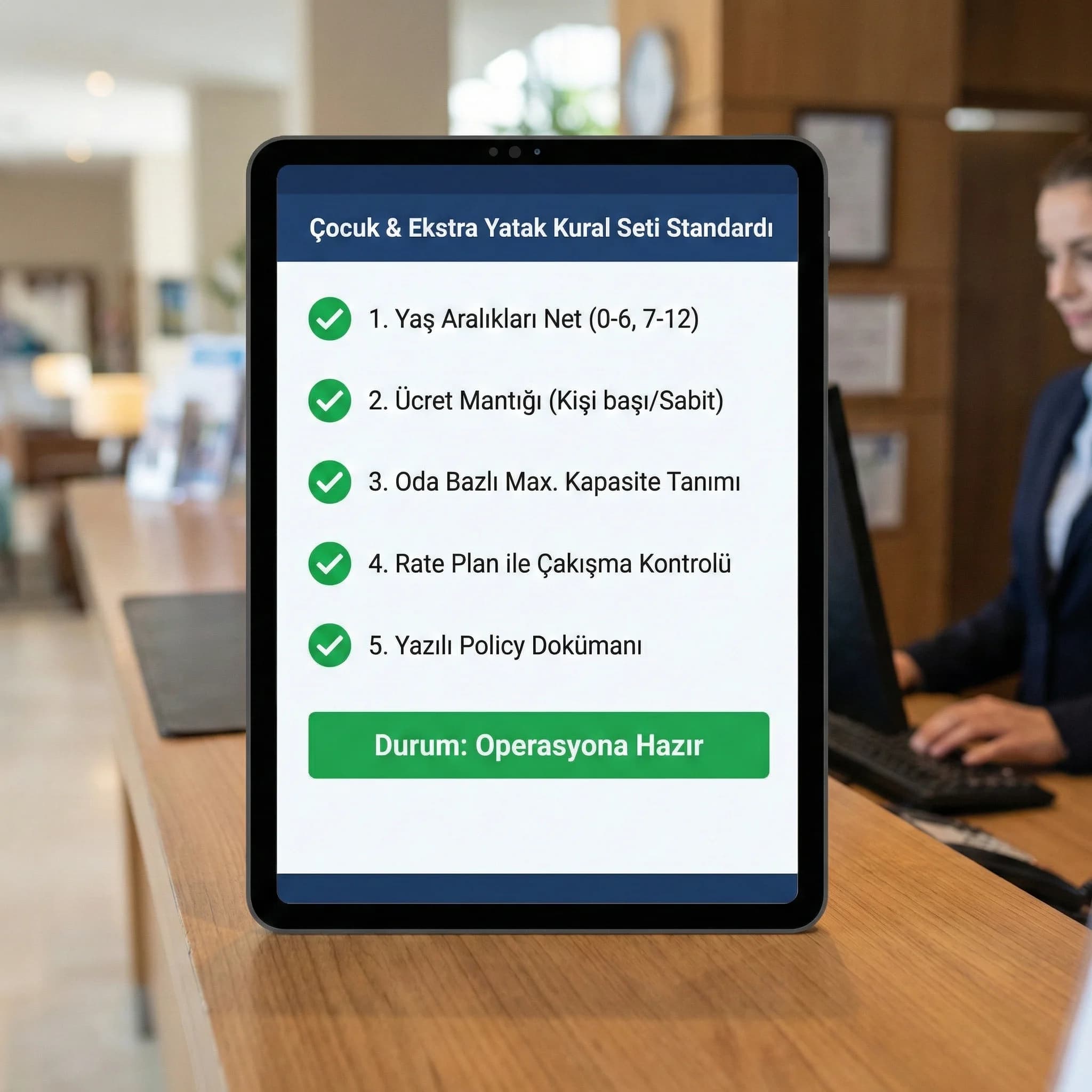Room Type ve Rate Plan’den OTA mapping’e akış diyagramı, kanal yönetimi bağlamı