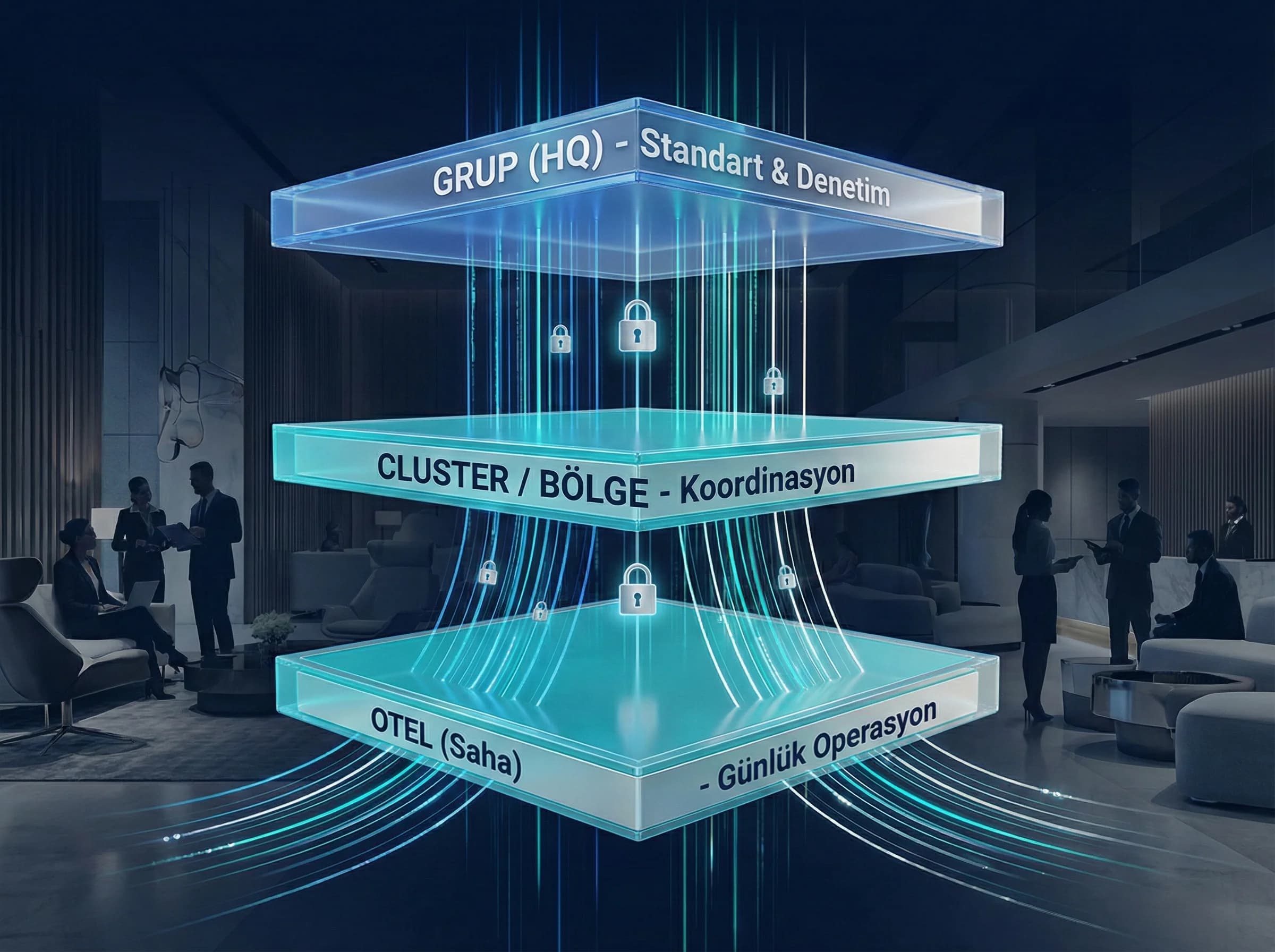 Oda tipi tasarımına giriş ayırıcı görsel, otel PMS bağlamı