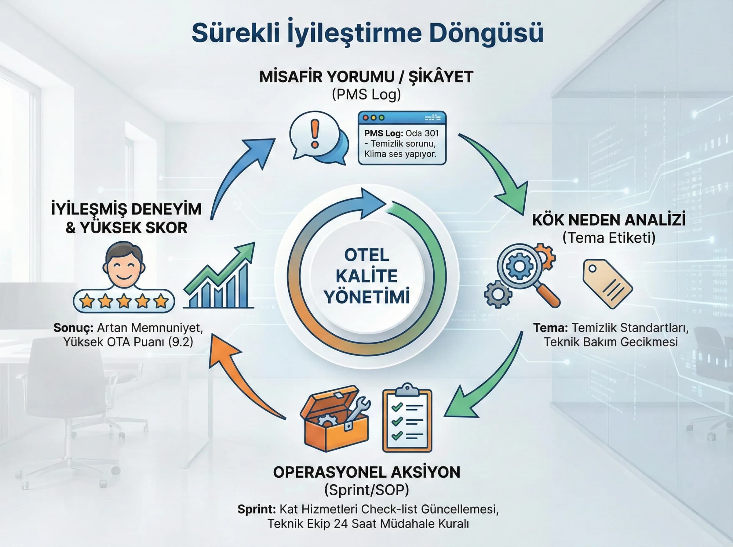 30 günlük aksiyon planı geçiş görseli, OTA görünürlük geliştirme
