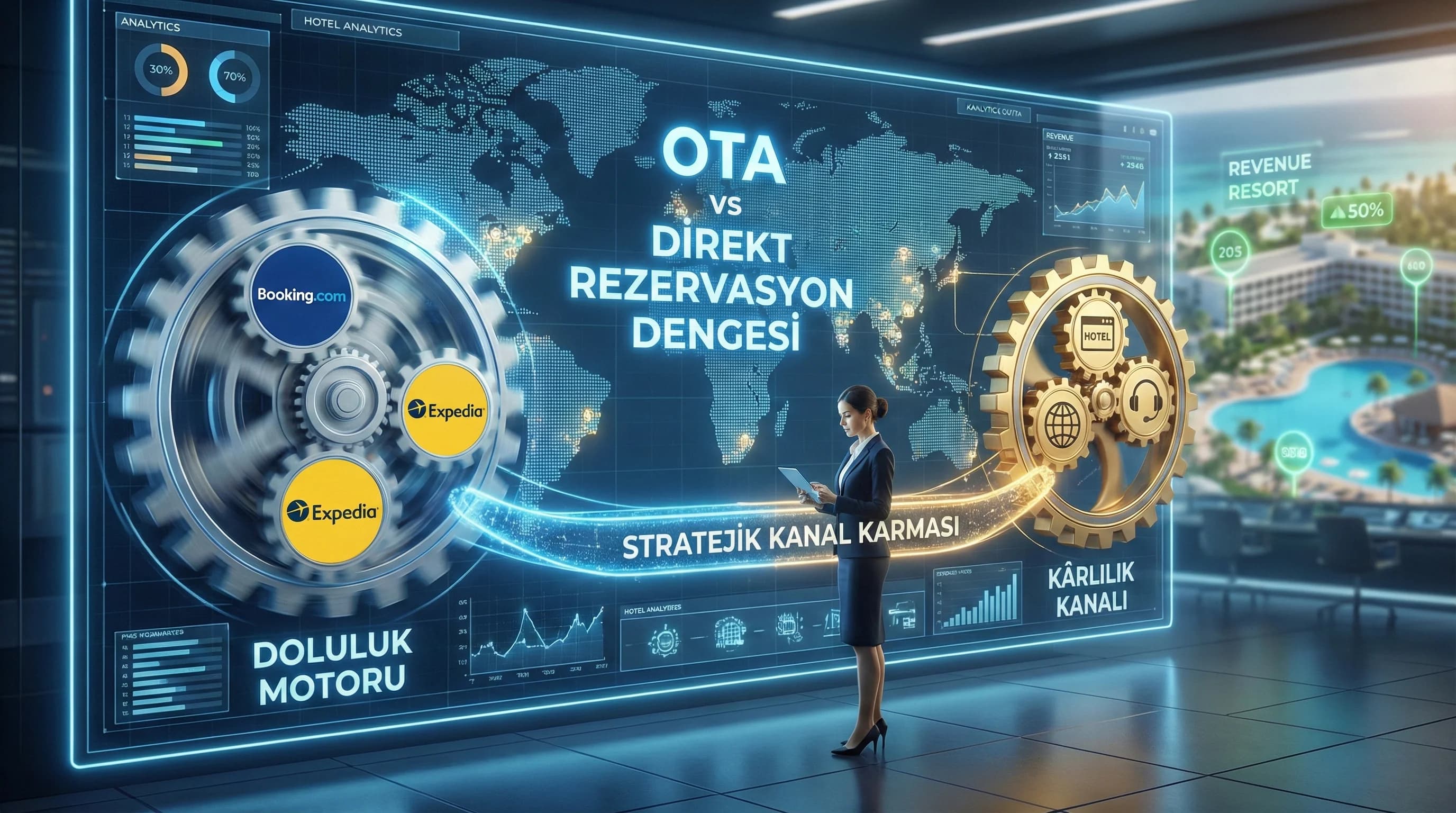 OTA vs Direkt Rezervasyon: Satış Dengesini Kurmanın Stratejisi