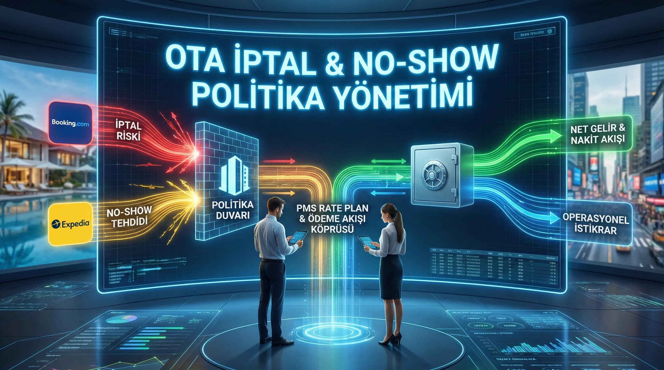 OTA İptal ve No-Show Politikaları: PMS ve Ödeme Akışı ile Uyum
